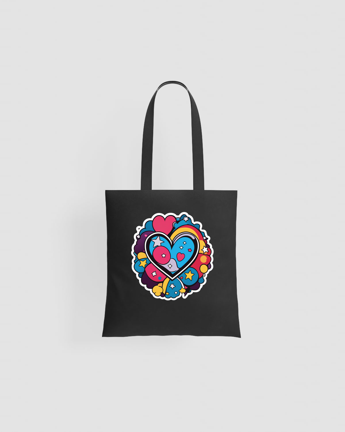 Smooth Cotton Tote Bag with Removable Label for Custom Prints 59