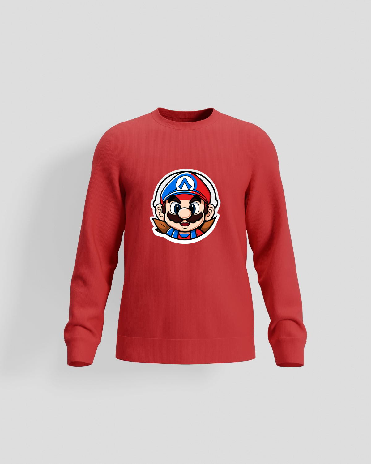 Red Organic Cotton Sweatshirt – Soft & Sustainable 59