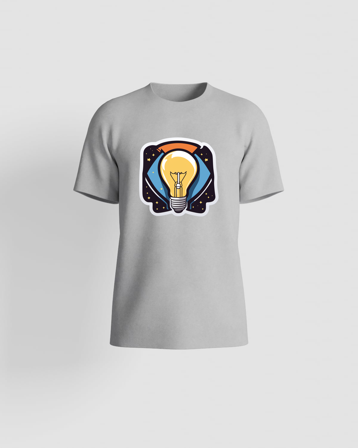 Grey Eco Sustainable T‑Shirt, Short Sleeve Crew Neck 59