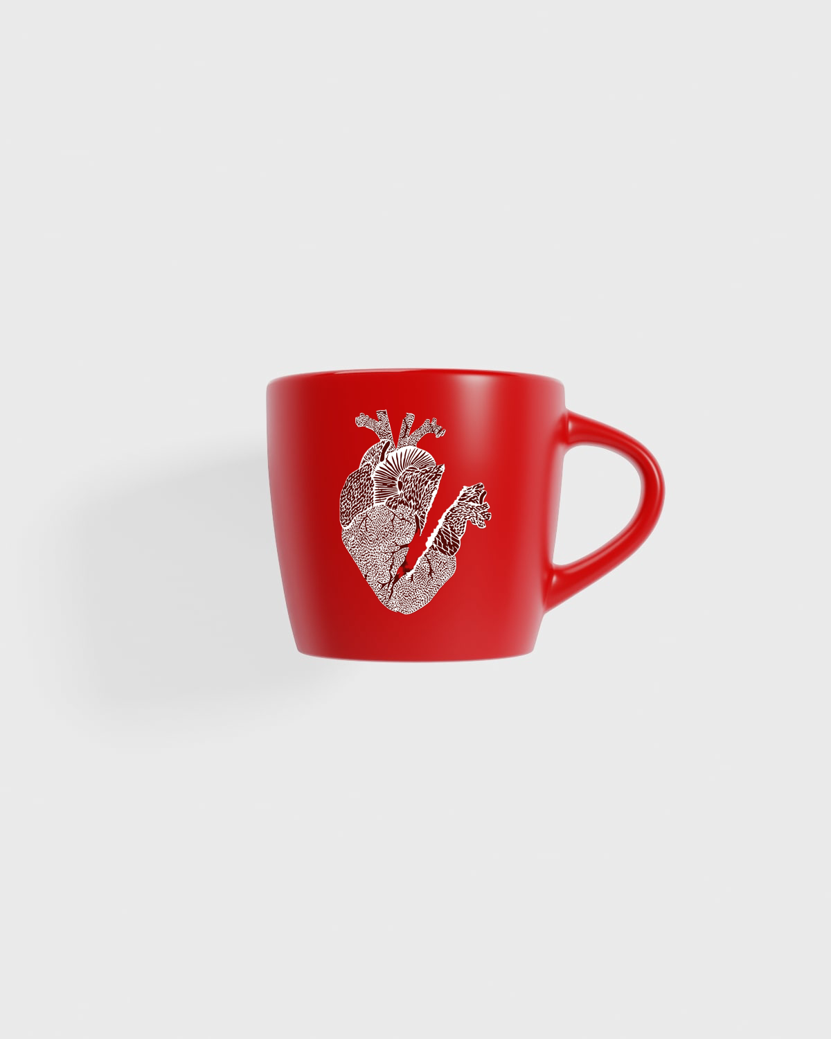 Matte exterior, glossy interior ceramic mug 59