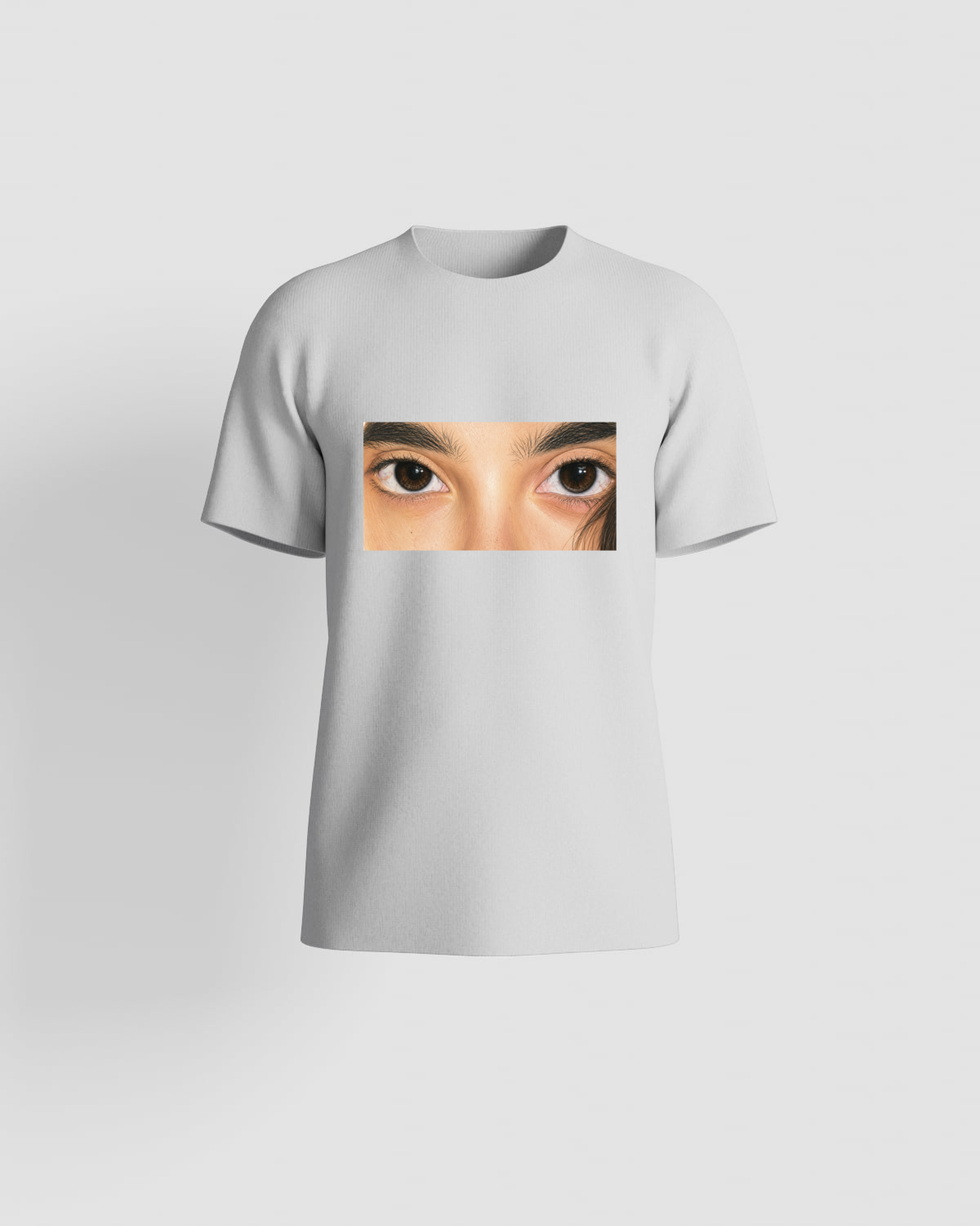 White T-Shirt with Bold Custom Graphic 59