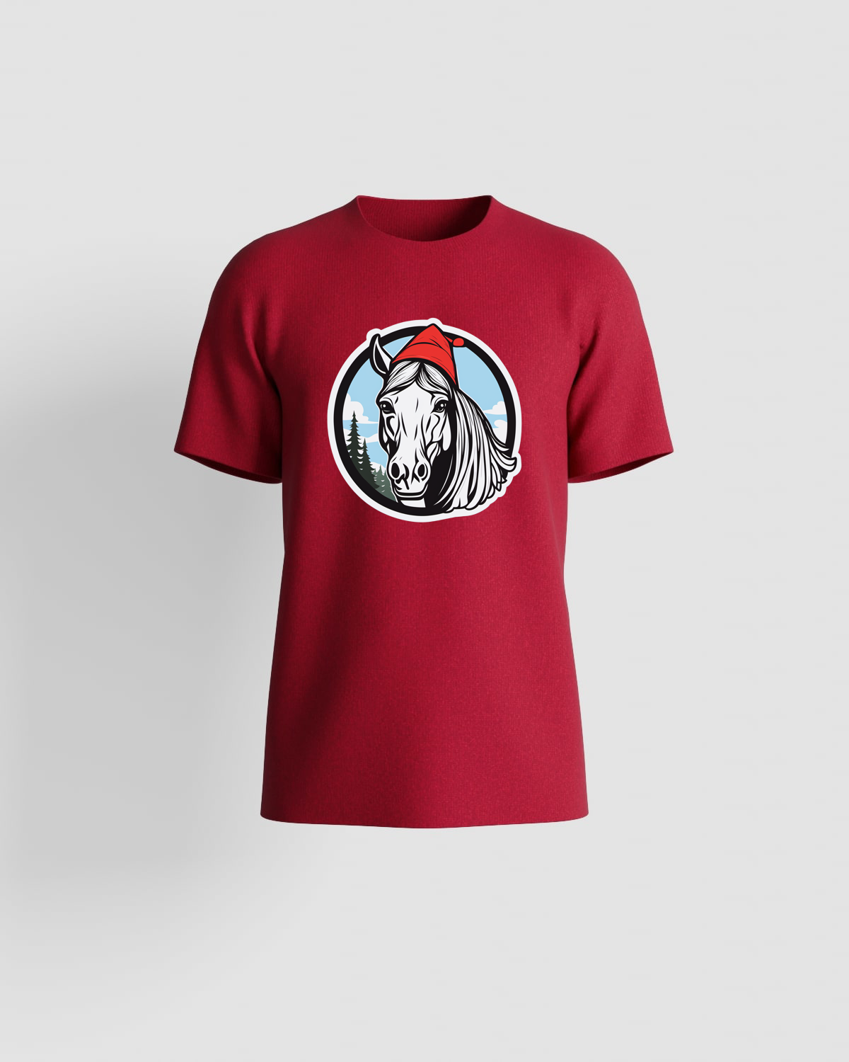 Red Unisex T-Shirt – Modern Eco Cotton 59
