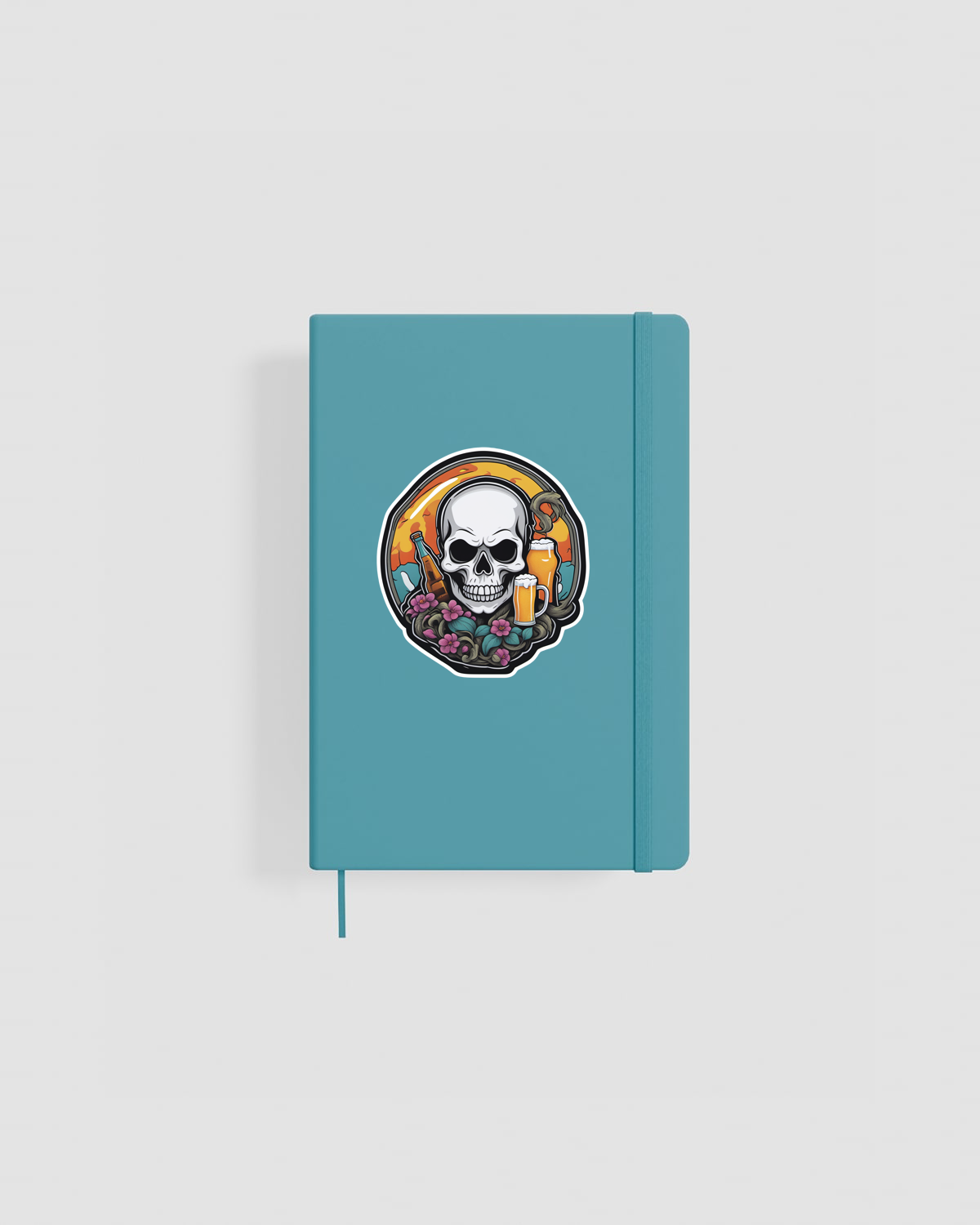 Custom Spiral Notebook with Bold Cover Design