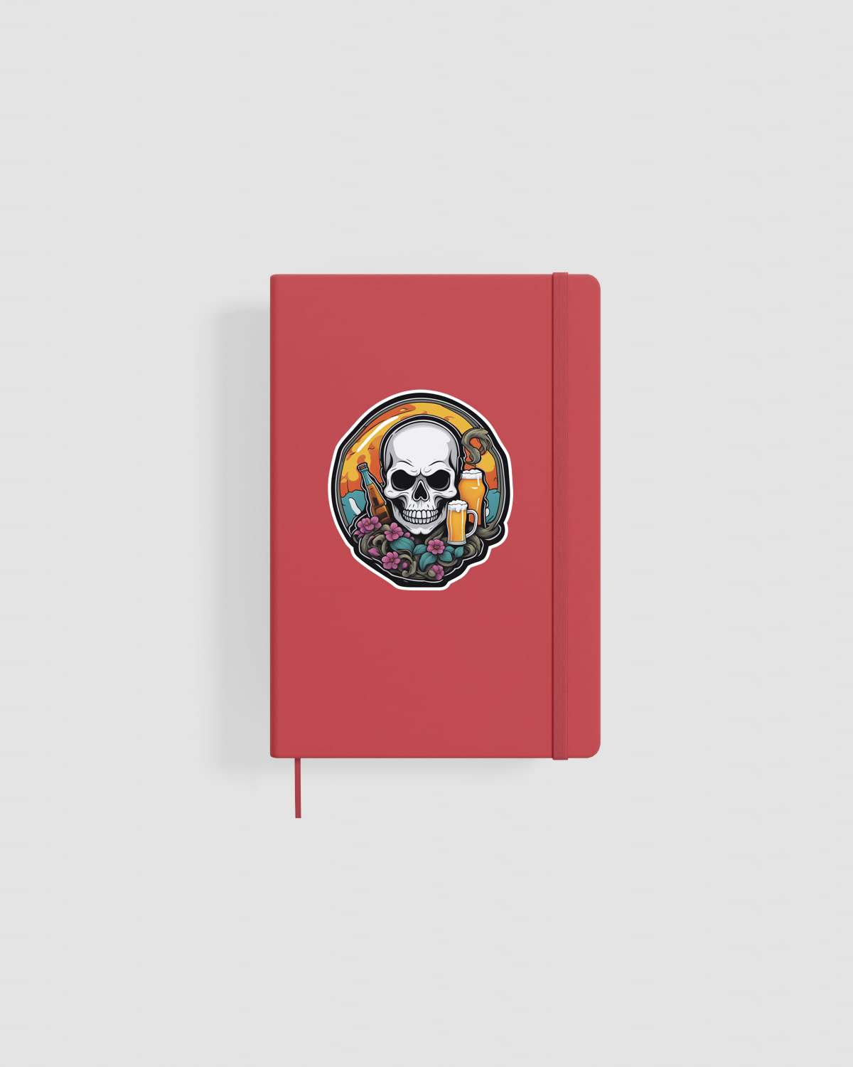 Custom Notebook with Unique Artistic Cover