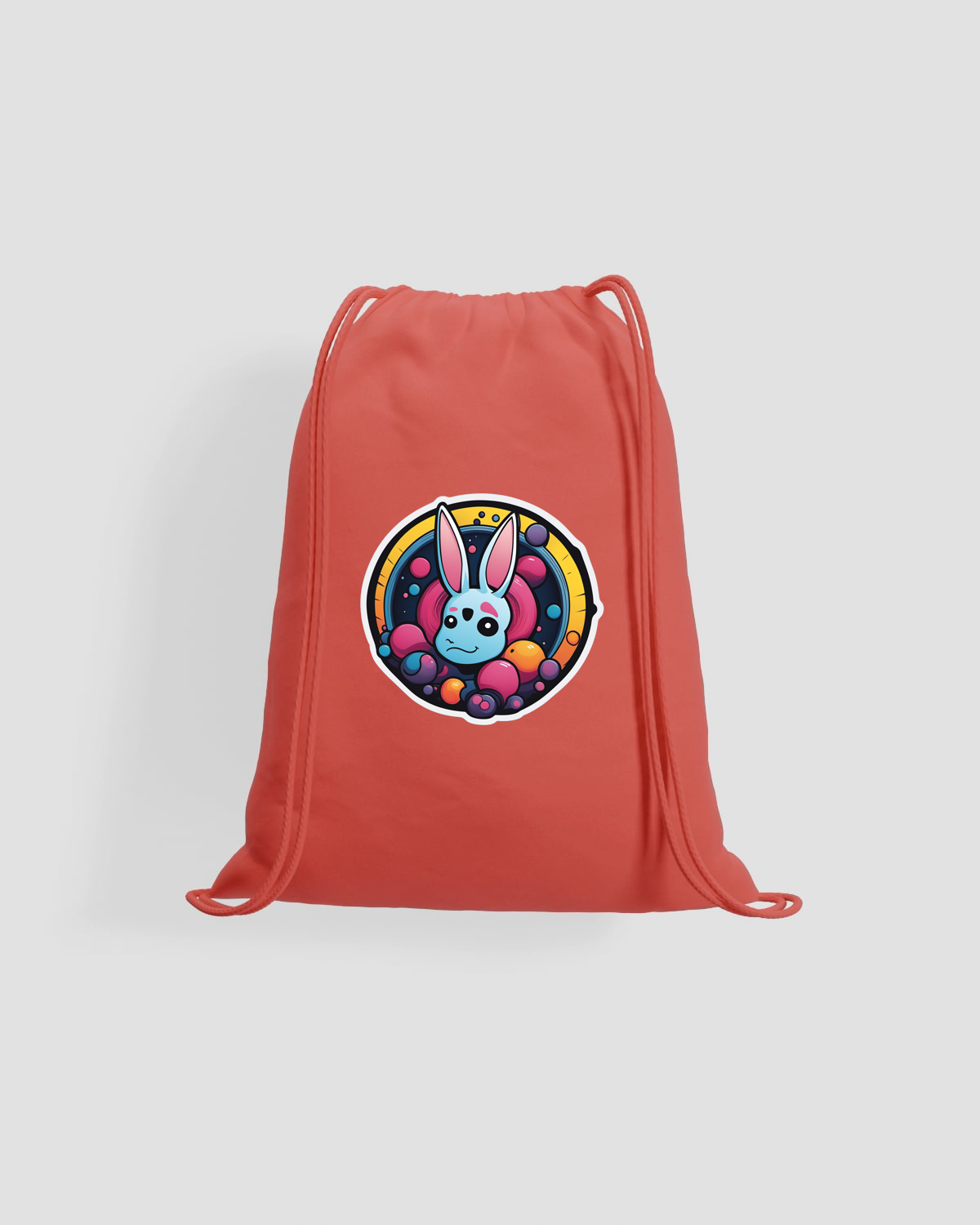 Lightweight Customizable Cotton Drawstring Gym Bag 59