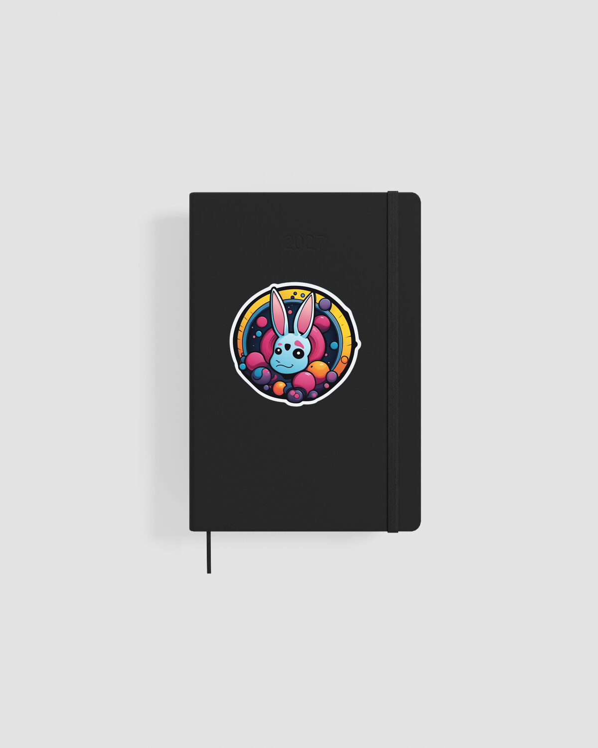 Custom Planner with Bold Graphic Design