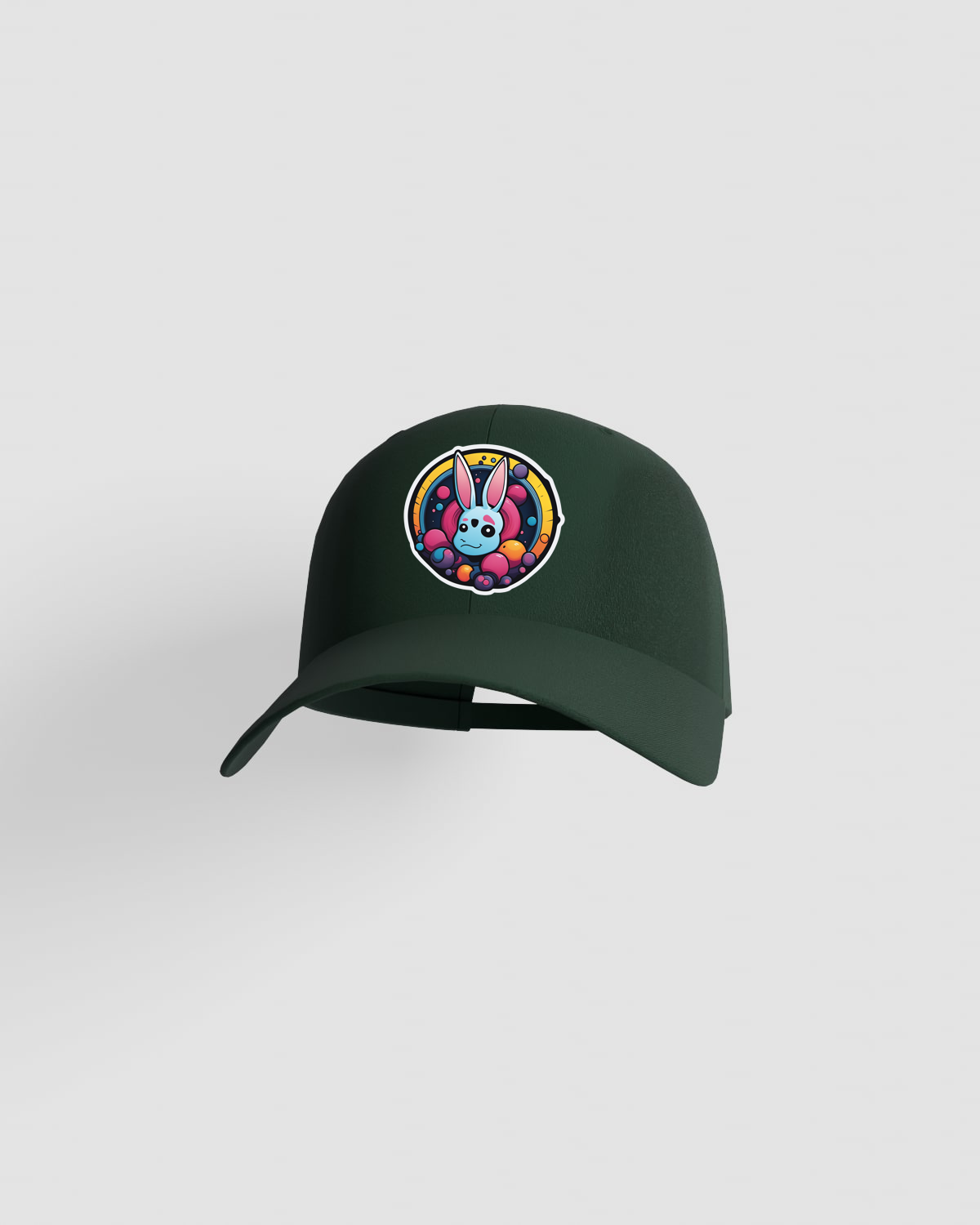 Green Eco-Friendly Cotton Cap with Velcro Closure 59