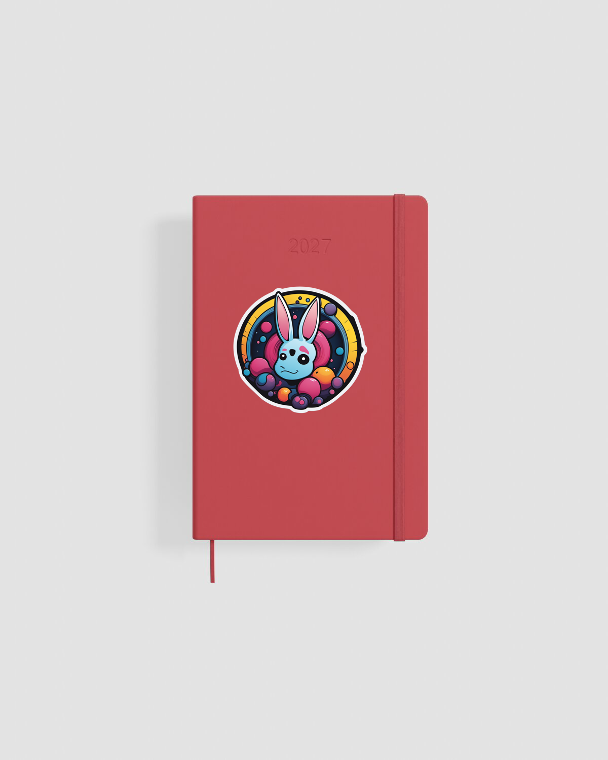 Personalized Planner with Unique Floral Design 0