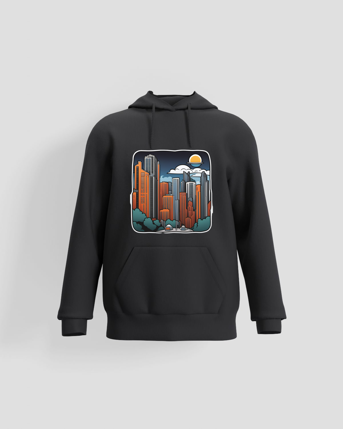 Black Unisex Sweatshirt – Eco‑Sustainable Comfort 59