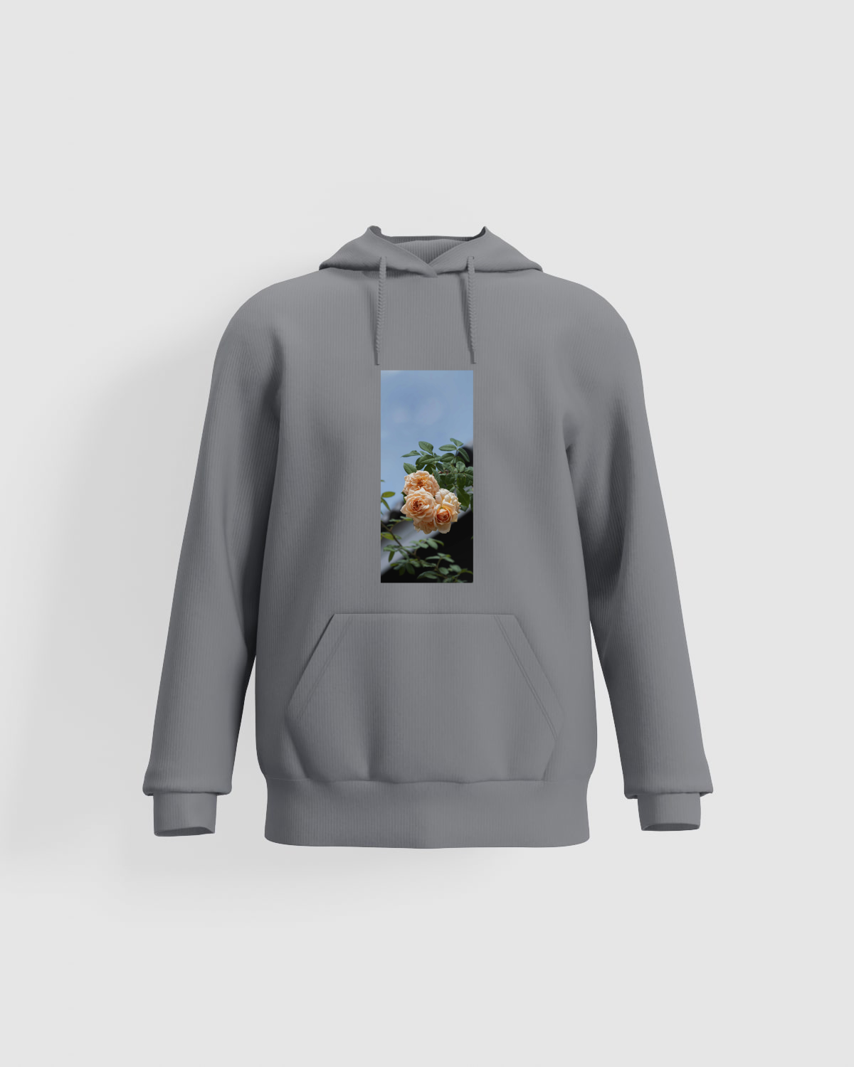 Grey Unisex Sweatshirt – Organic Cotton, Durable Print Surface 59