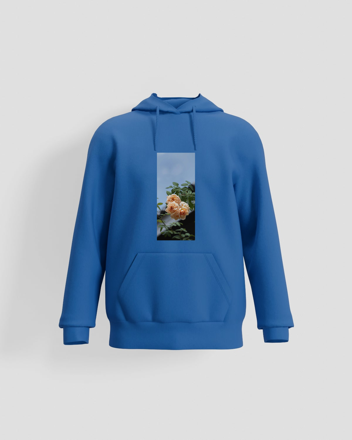 Blue Unisex Organic Cotton Crew‑Neck Sweatshirt 59