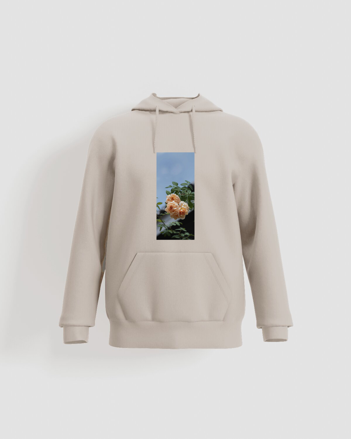 Cream Unisex Organic Cotton Sweatshirt 59