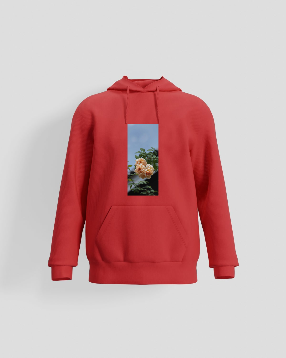 Vibrant Red Sweatshirt – Soft Organic Cotton Comfort 59