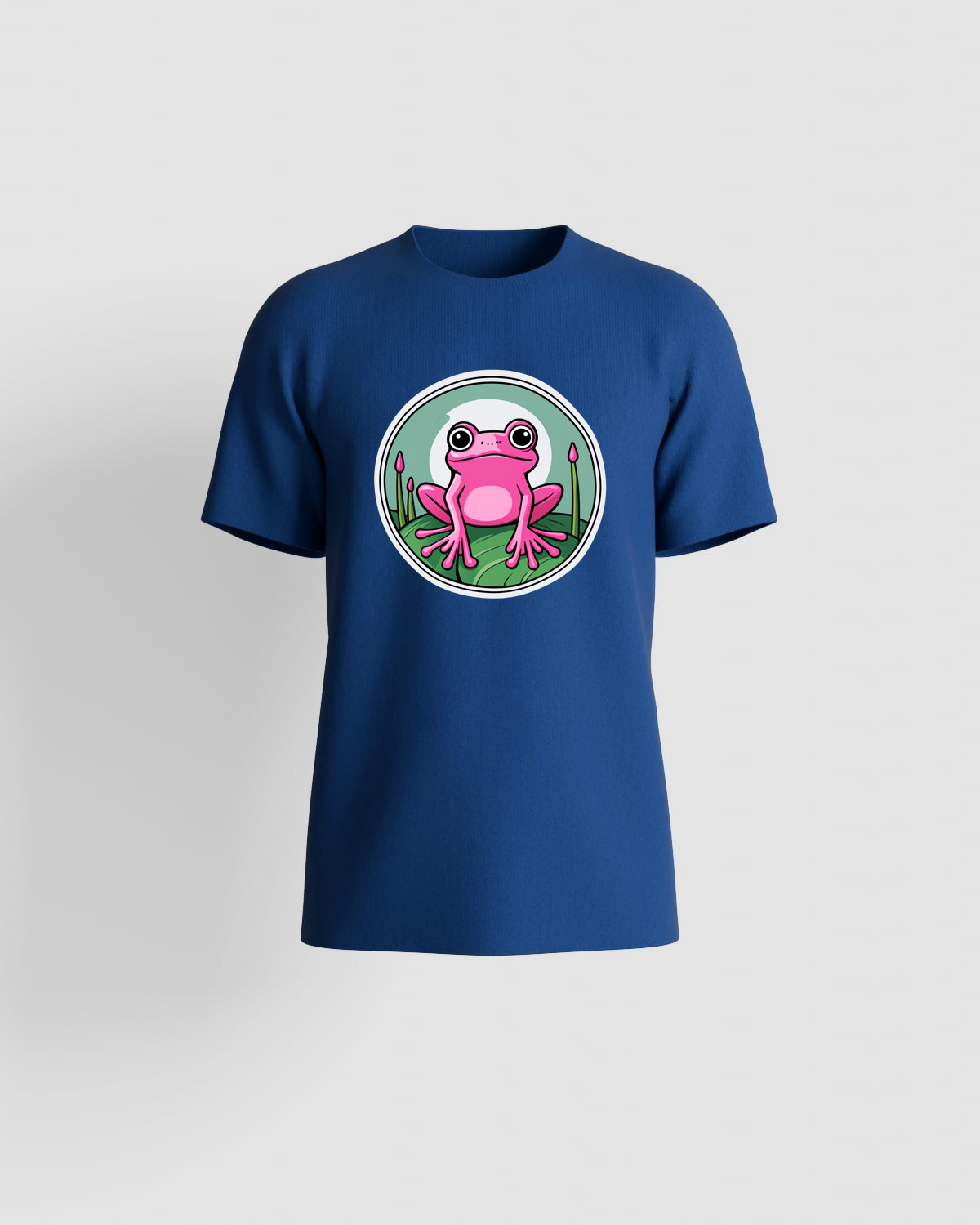 Blue Organic Cotton T‑Shirt – Modern Fit & Eco‑Sustainability 59