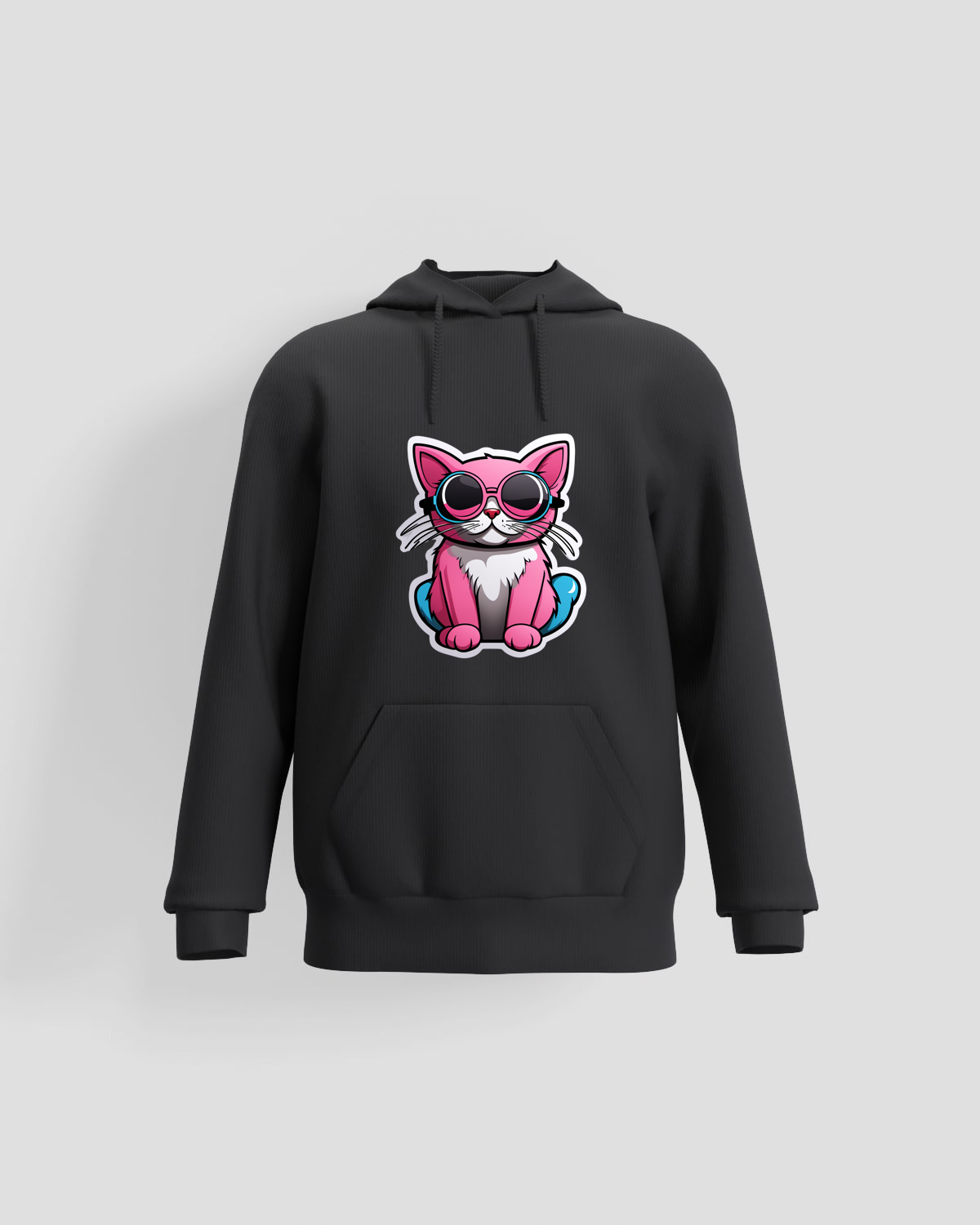 Black Unisex Sweatshirt – Soft, Eco‑Friendly Cotton 59