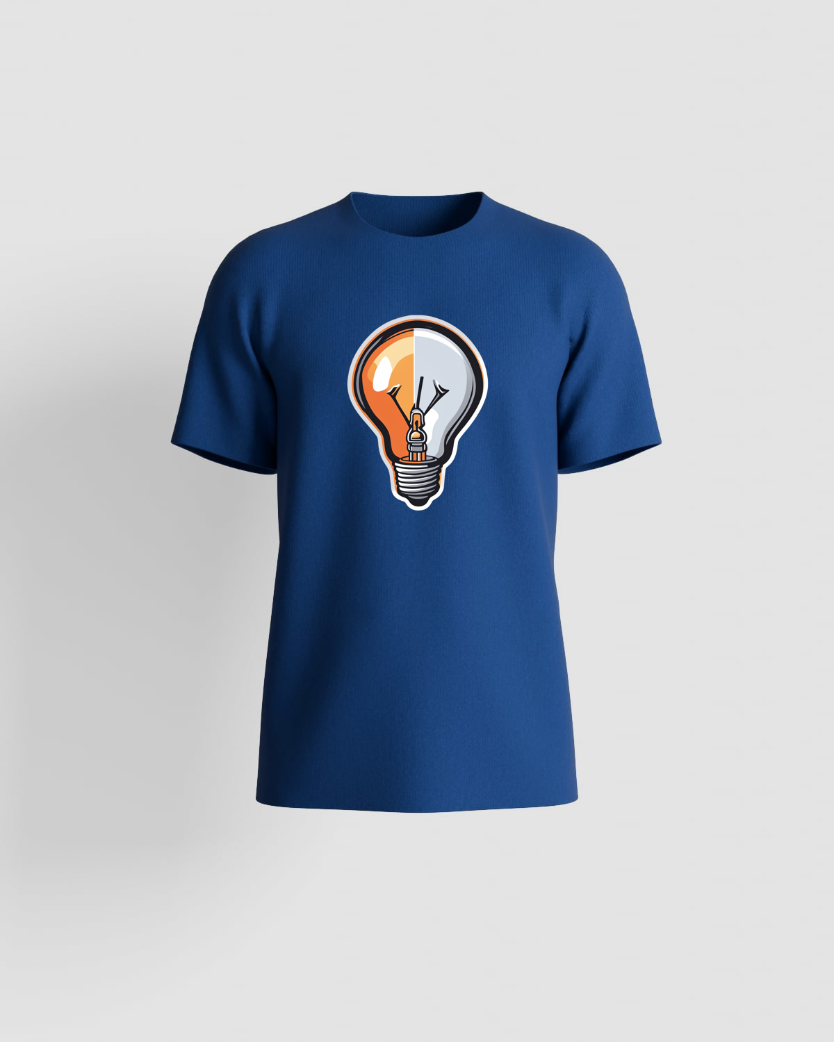 Blue Eco‑Sustainable T-Shirt – Modern Fit, 100% Organic Cotton 59