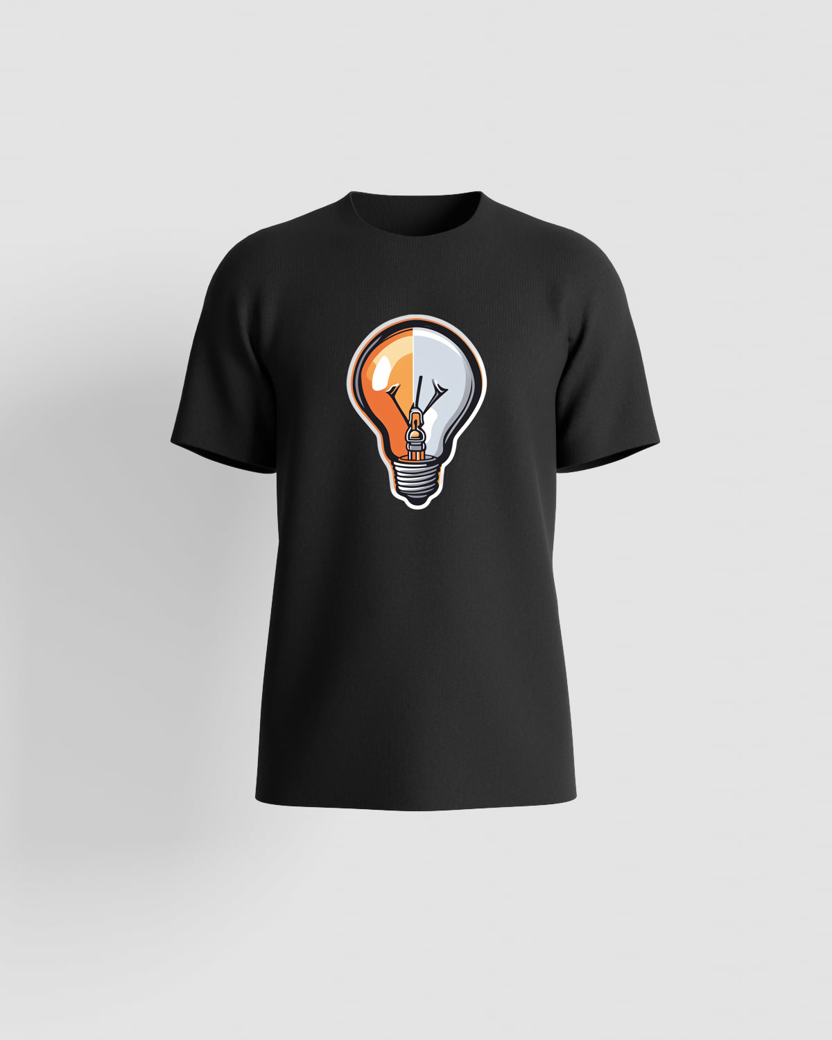 Black Unisex Eco Cotton Crew Neck T-Shirt 59