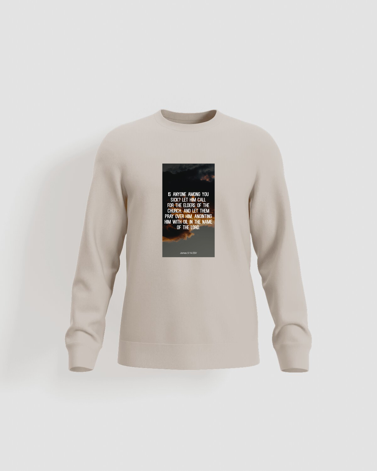 Cream Unisex Sweatshirt – Soft & Durable Cotton Comfort 59