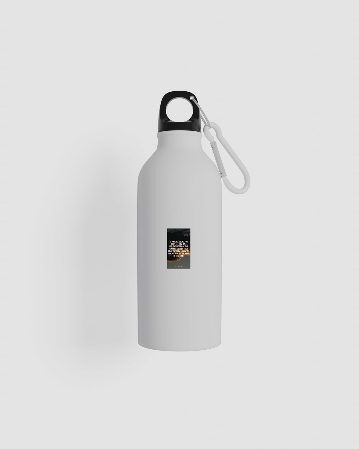 Eco-Friendly Aluminum Water Bottle with Carabiner Clip 59