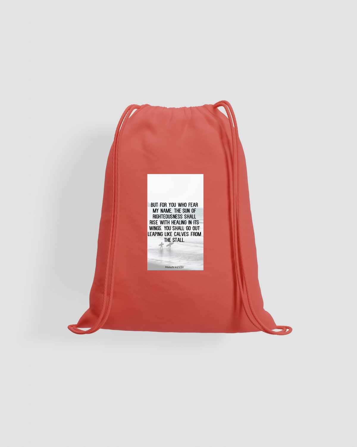 Customizable Natural Drawstring Bag 59