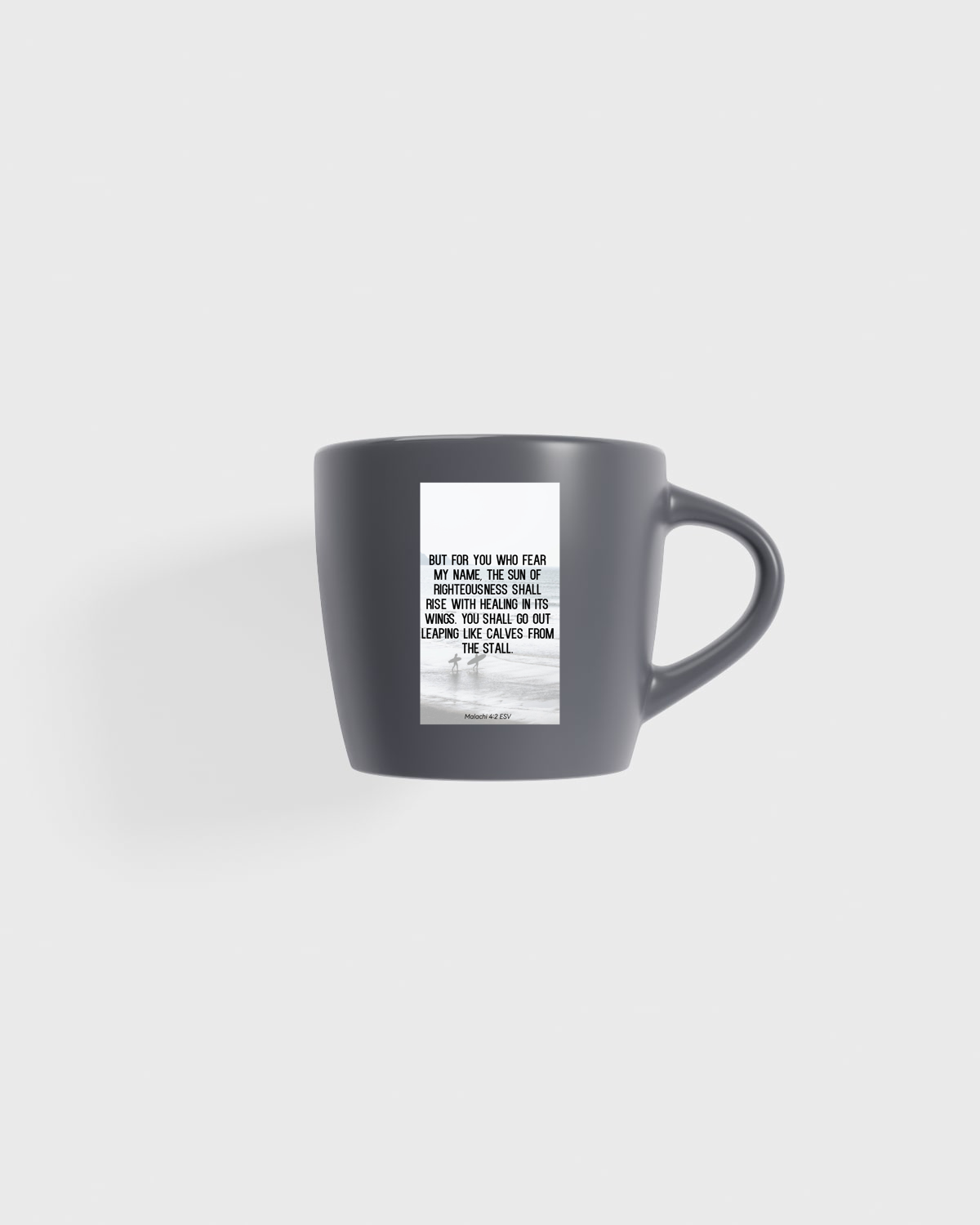High-Quality Ceramic Mug with Matte Exterior and Glossy Interior 59