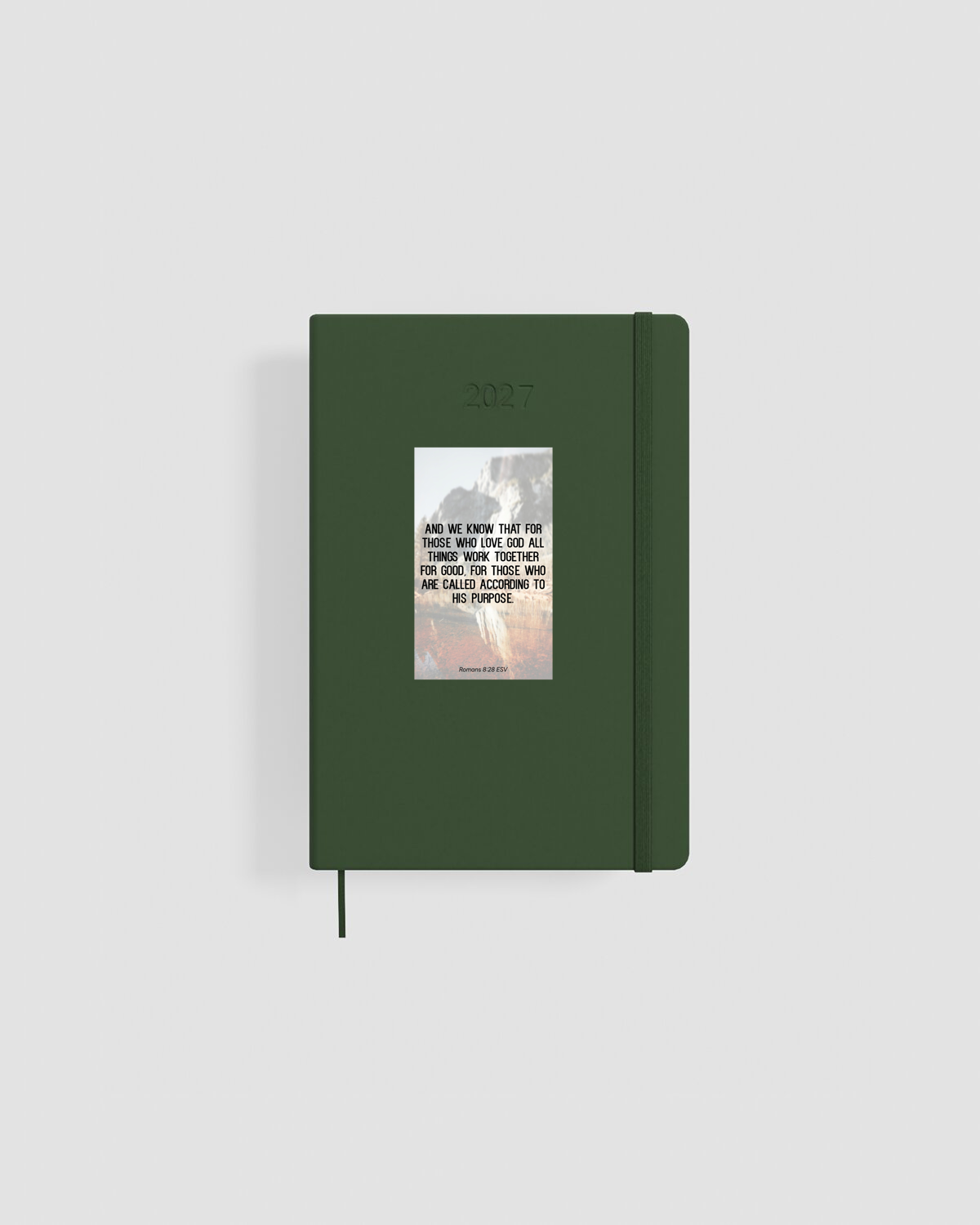 Personalized Weekly Planner with Vibrant Graphic Cover 0