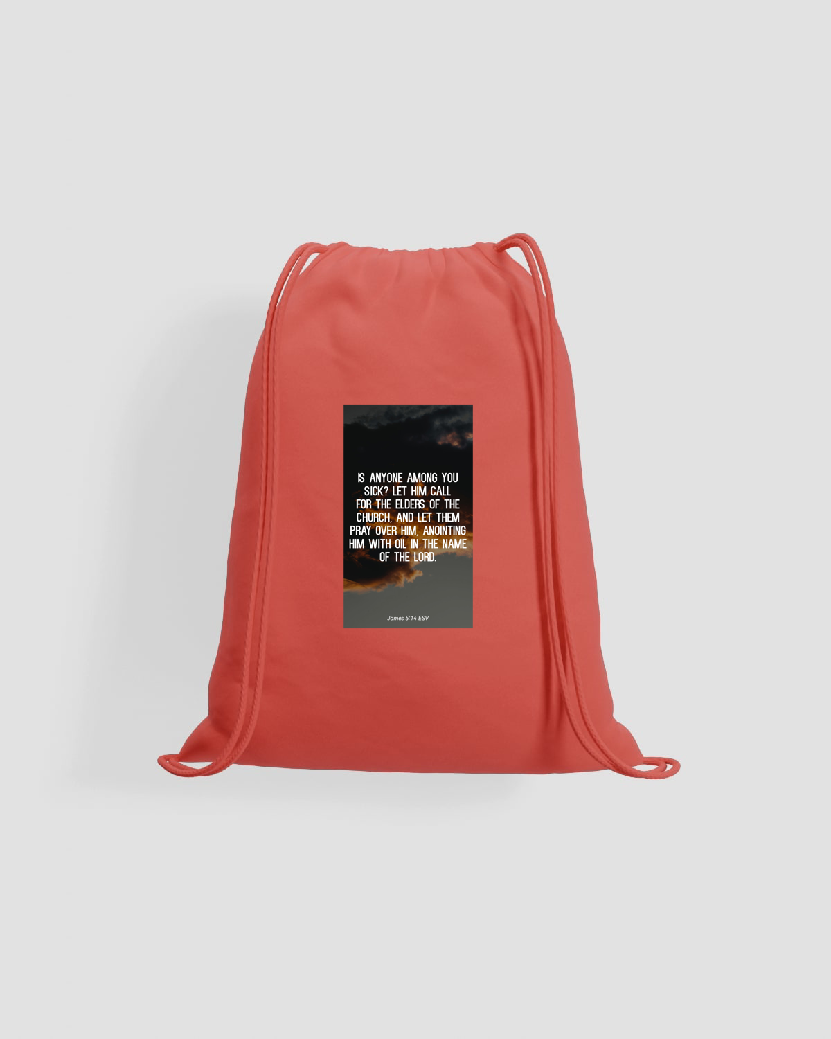 Lightweight Drawstring Bag with Smooth Print Surface 59