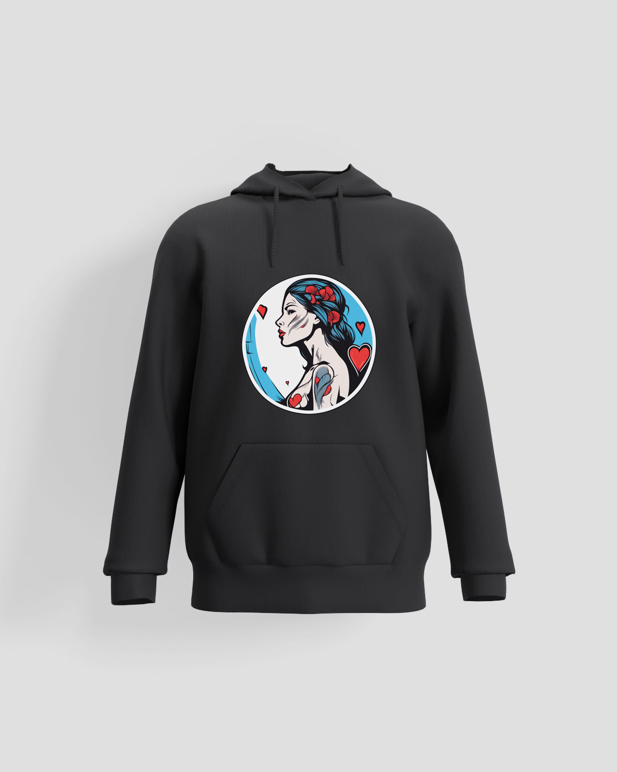 Black Premium Sweatshirt – Eco‑Sustainable Comfort 59