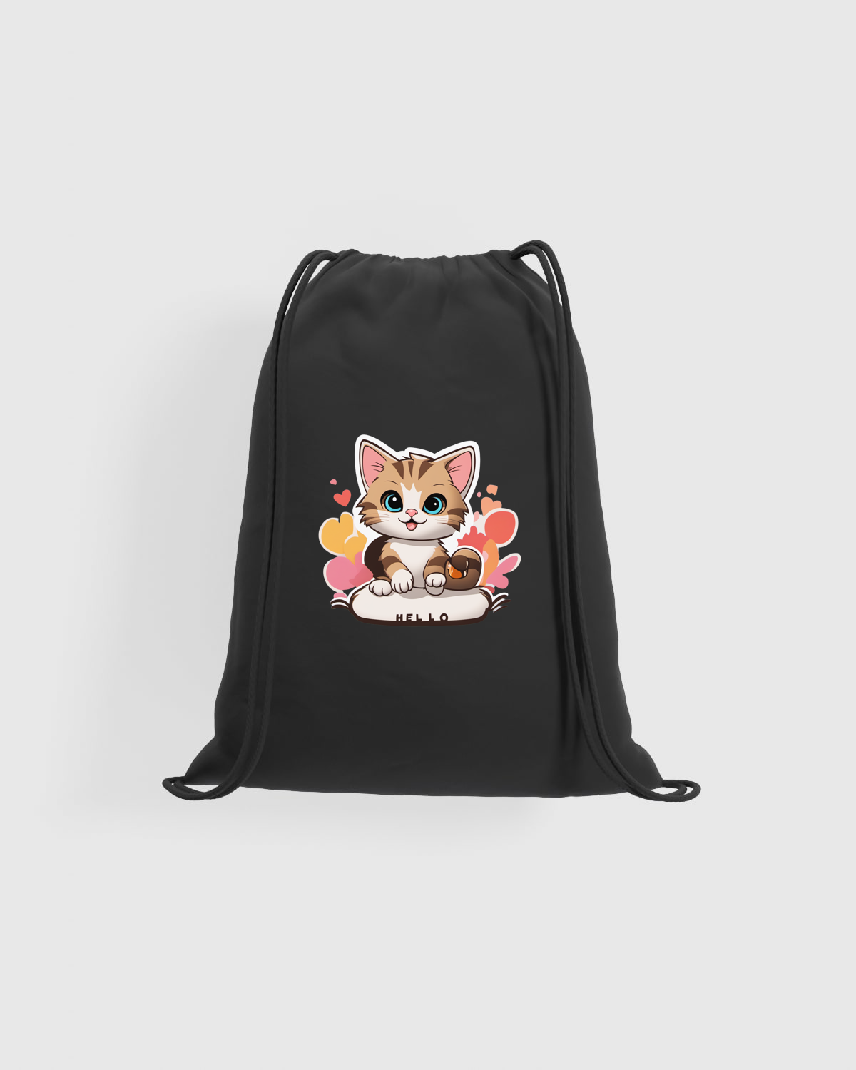 Customizable Drawstring Gym Bag – Smooth Ironed Print Surface 59