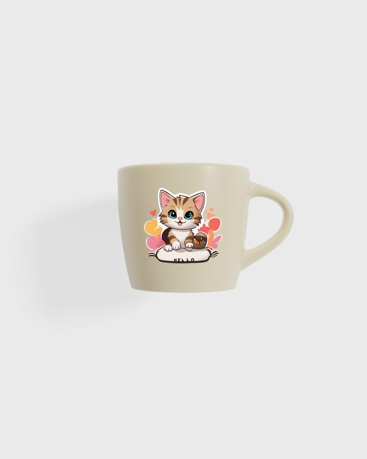 Matte Ceramic Mug with Glossy Interior Finish 59