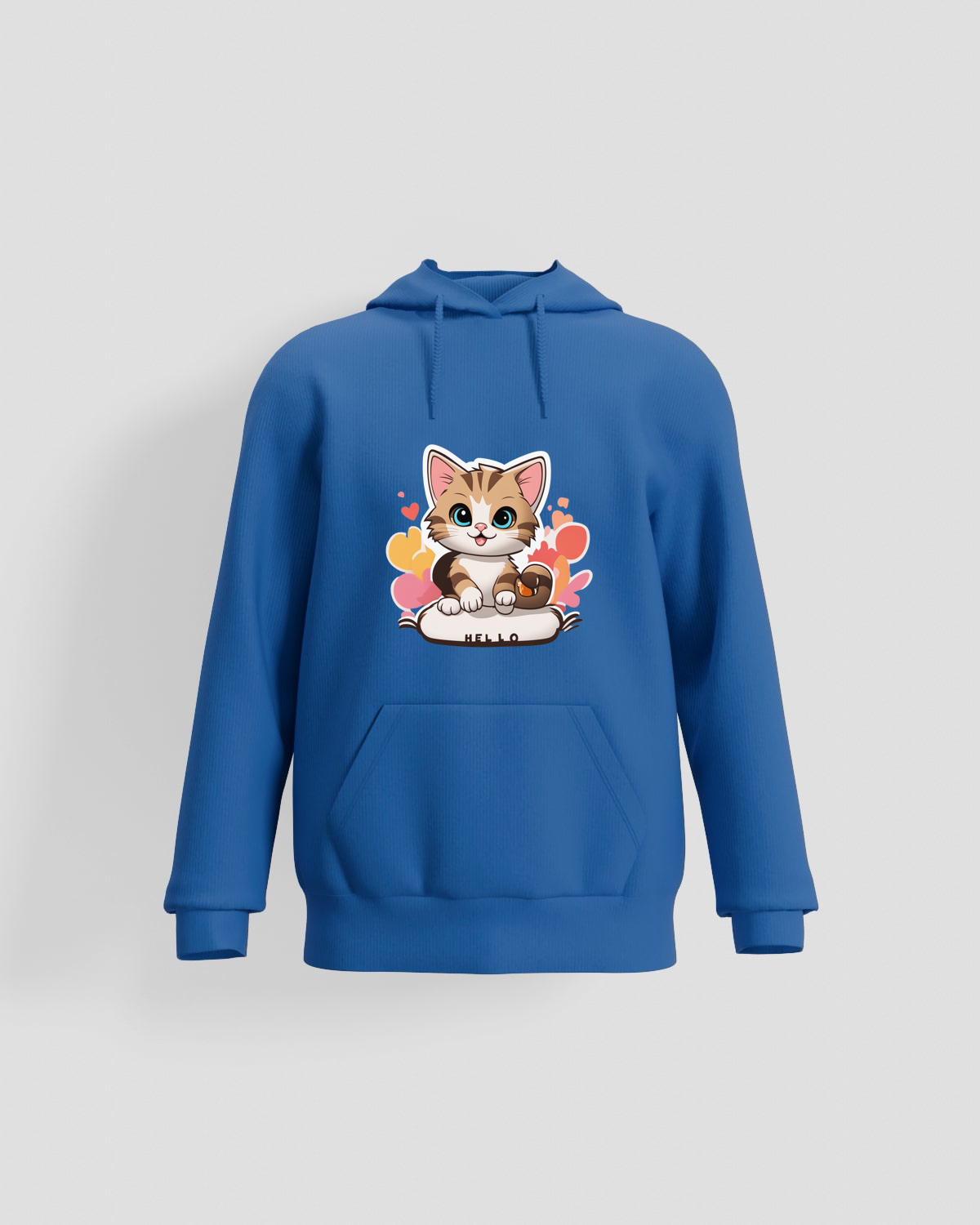 Blue Unisex Organic Cotton Sweatshirt 59