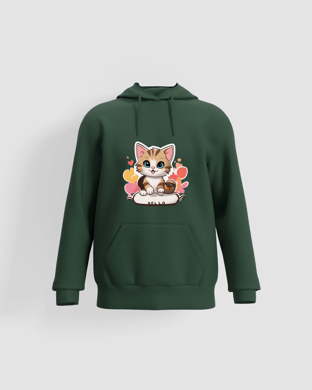 Green Unisex Sweatshirt – Classic Cotton Comfort 59
