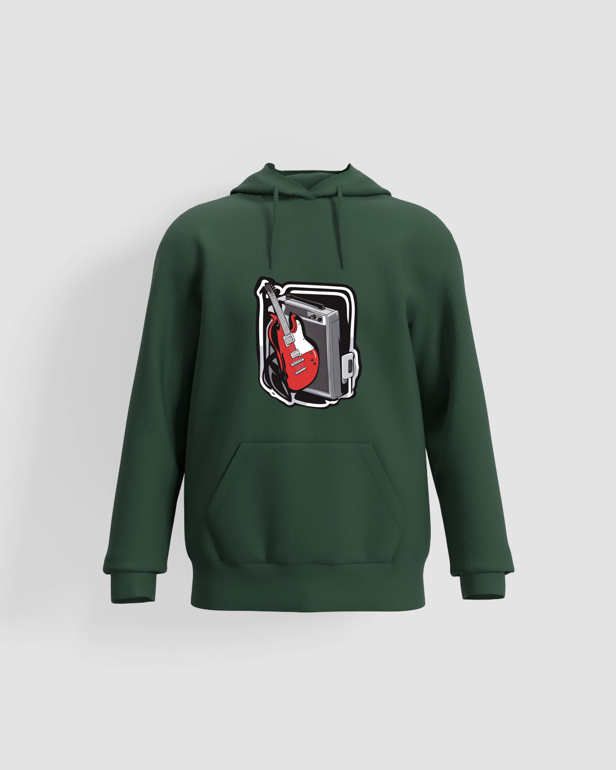 Green Unisex Sweatshirt – Eco-Friendly Cotton with Print-Ready Surface 59