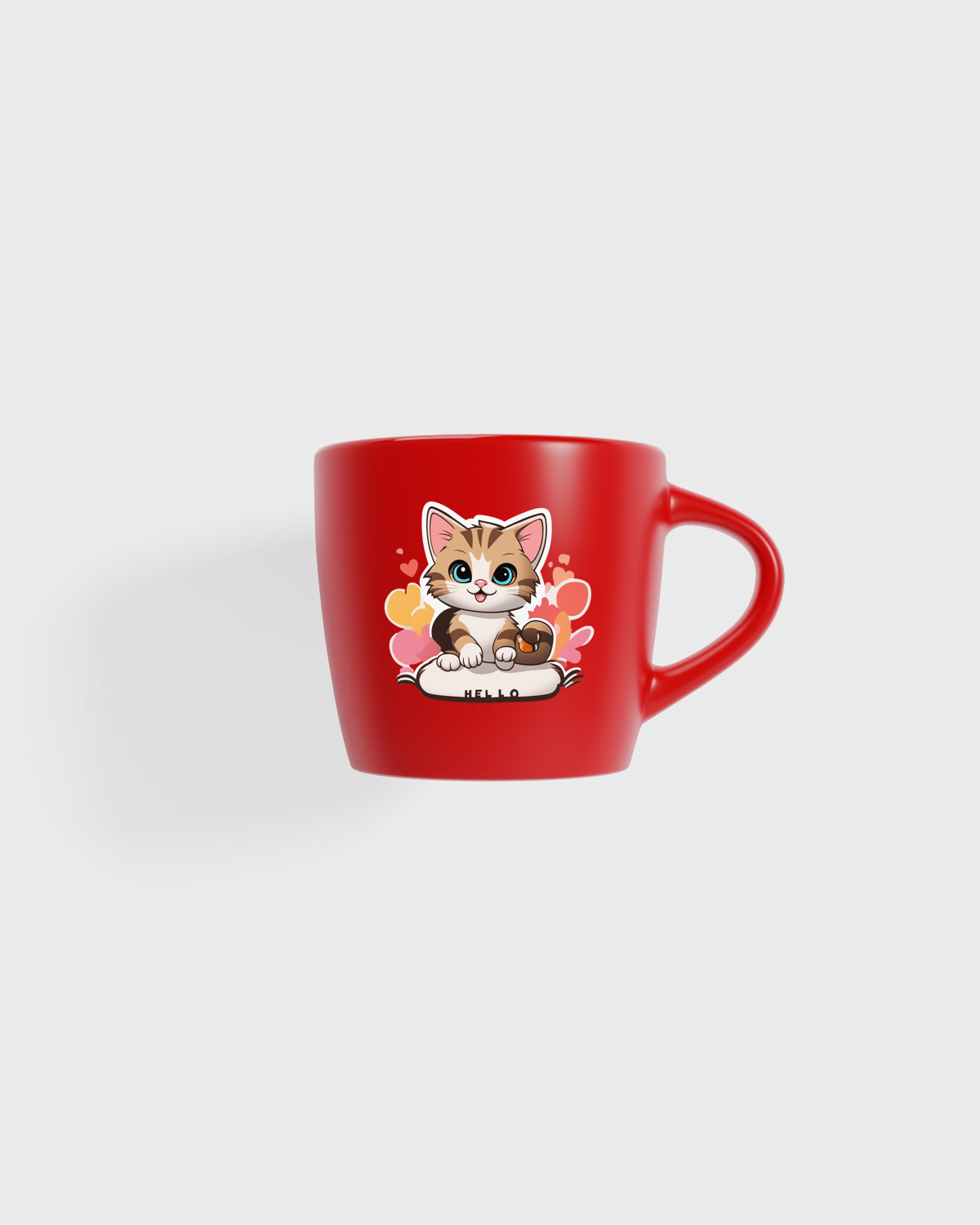 Ceramic Mug with Matte Exterior and Glossy Interior 59