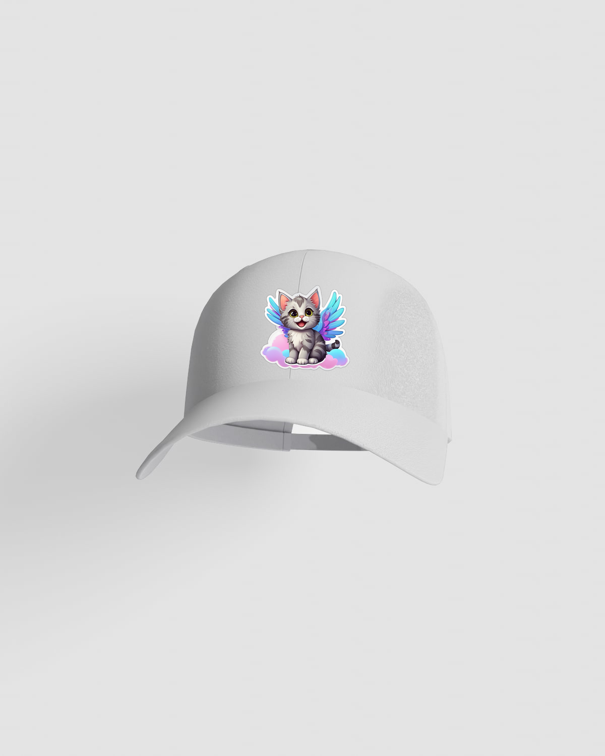 Casquette, personnalisable, 100 % coton, Blanc
