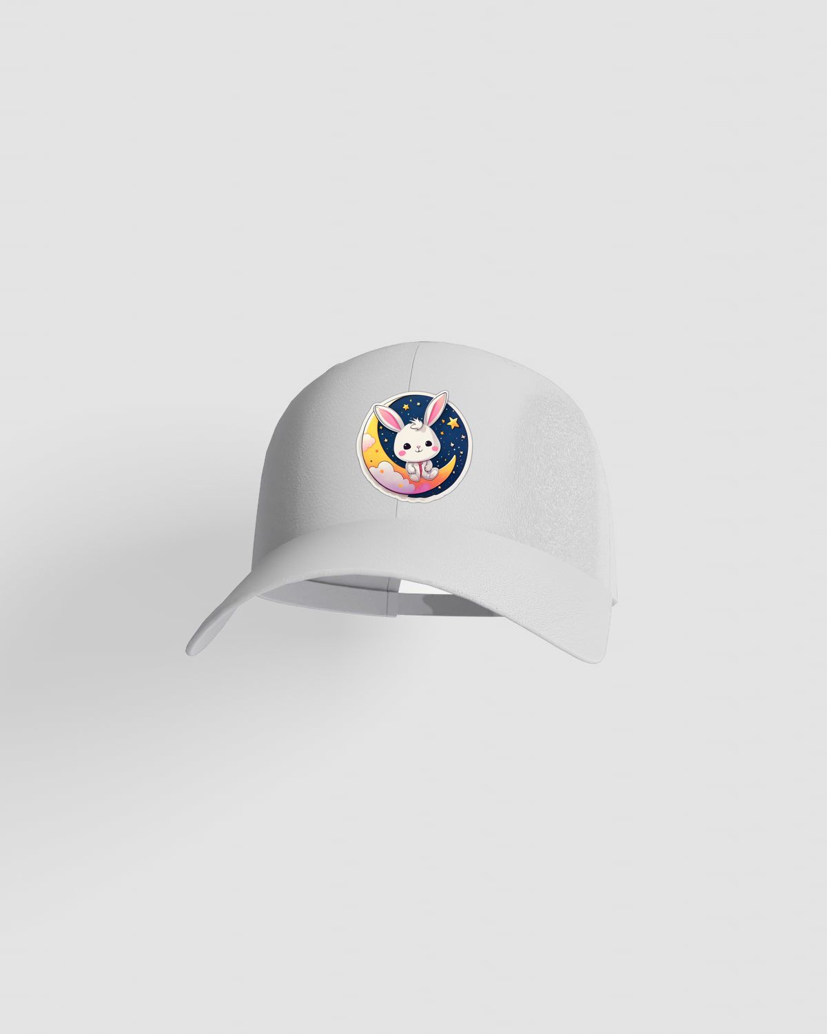 Casquette, personnalisable, 100 % coton, Blanc