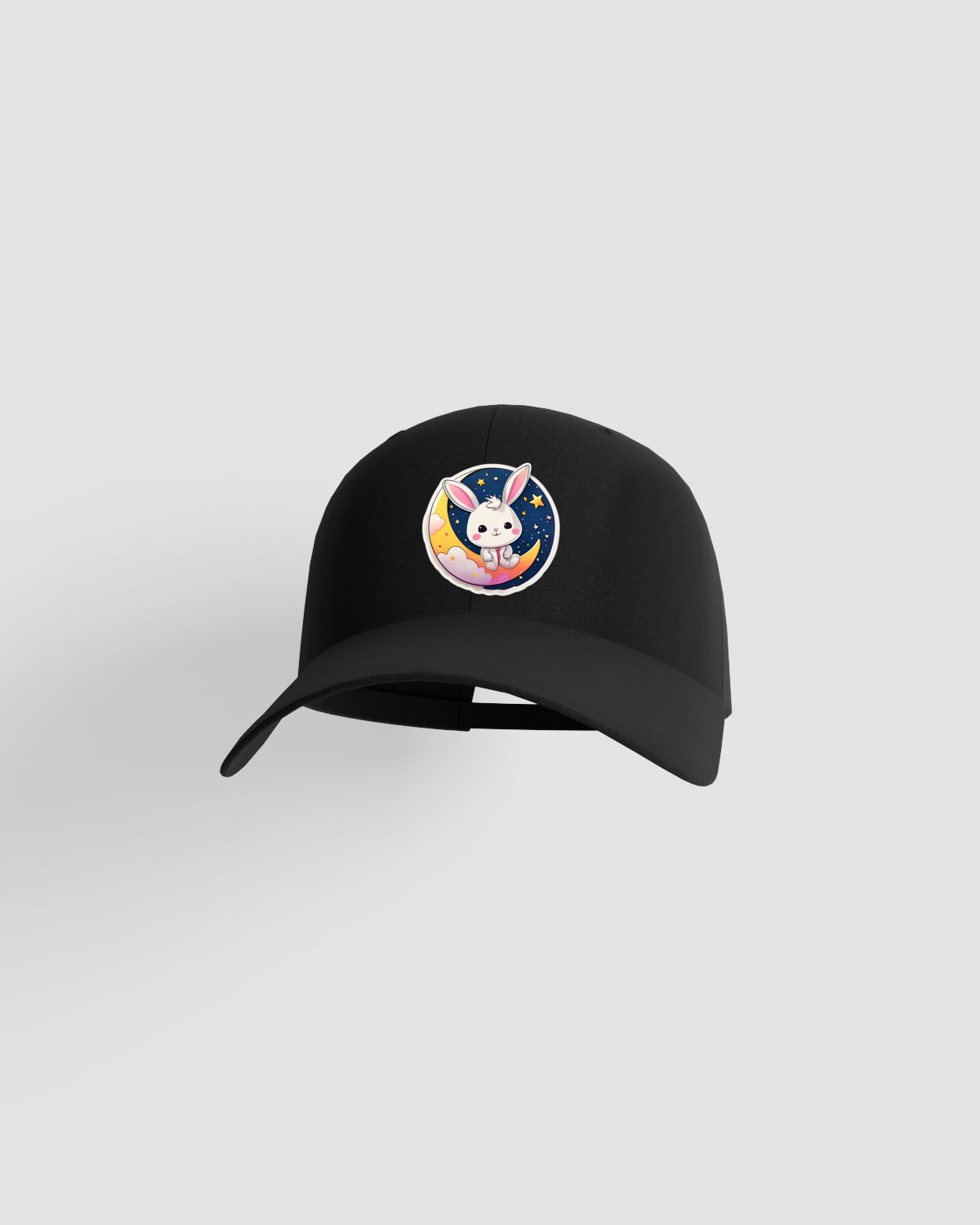 Casquette, personnalisable, 100 % coton, Noir