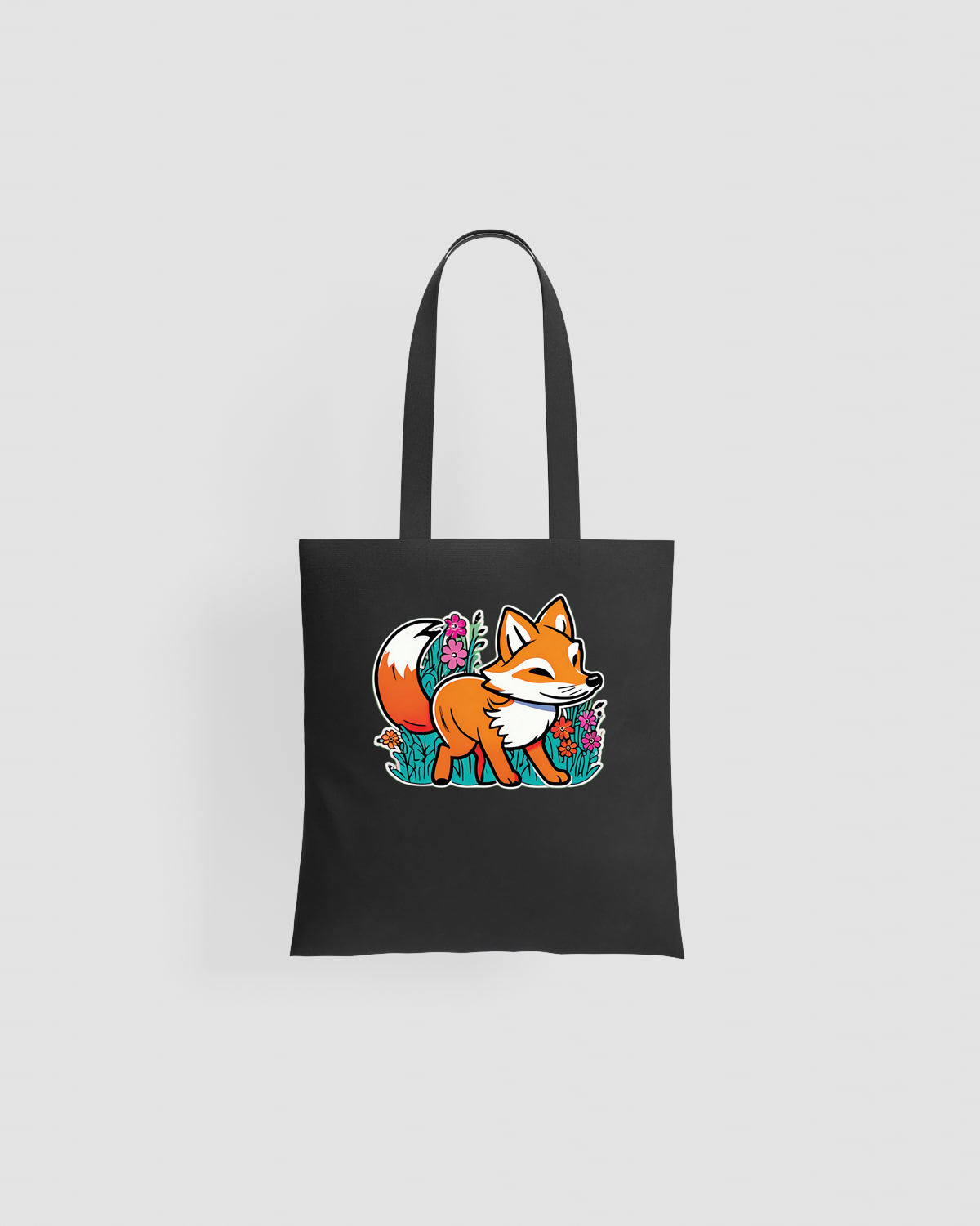 Tote bag, personnalisable, 100 % coton, Noir 0