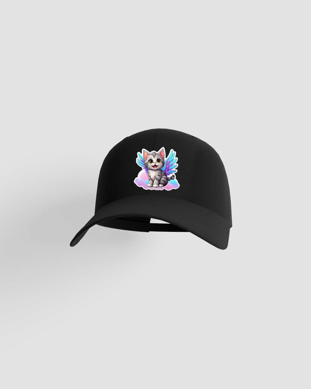 Casquette, personnalisable, 100 % coton, Noir