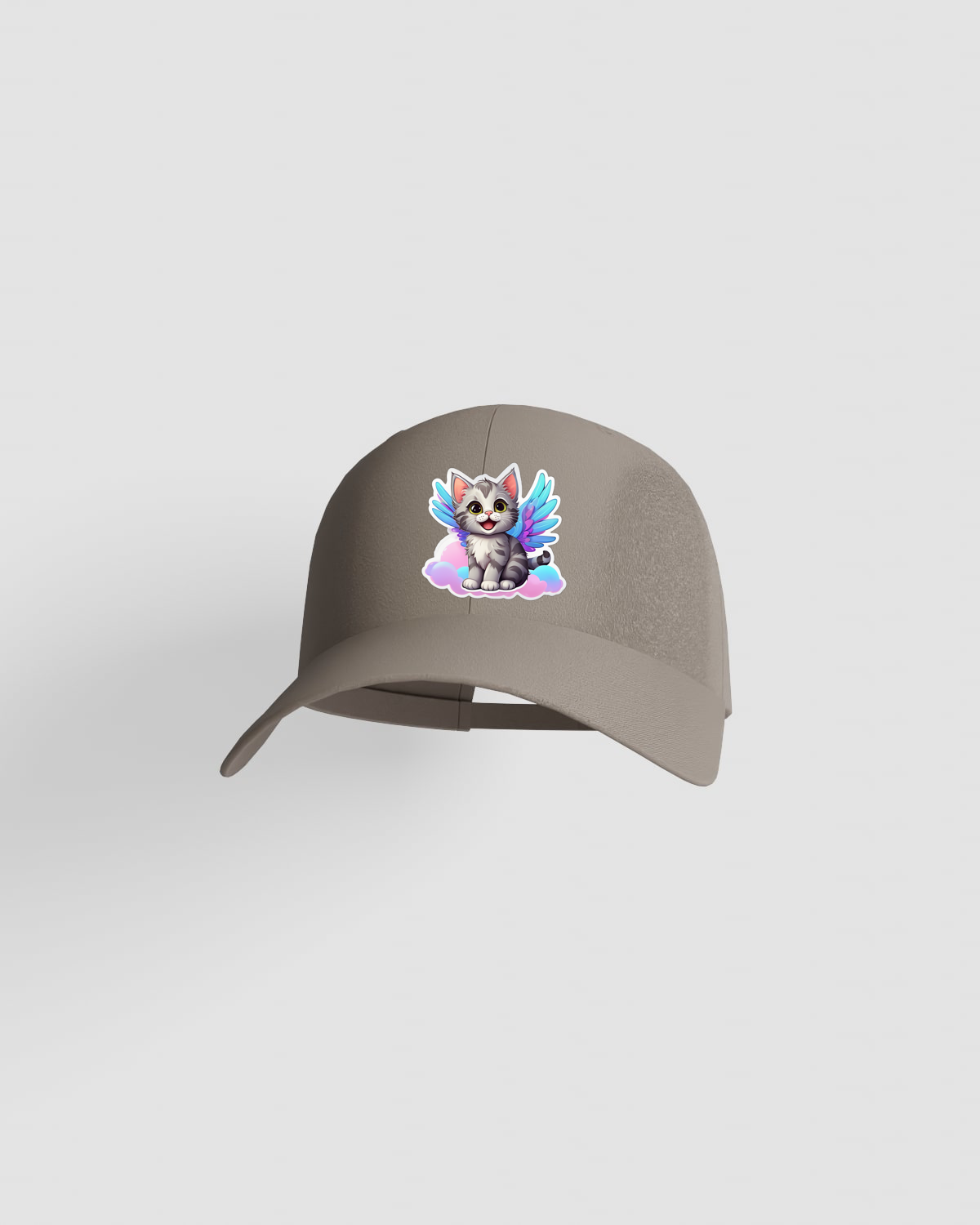 Casquette, personnalisable, 100 % coton, Kaki