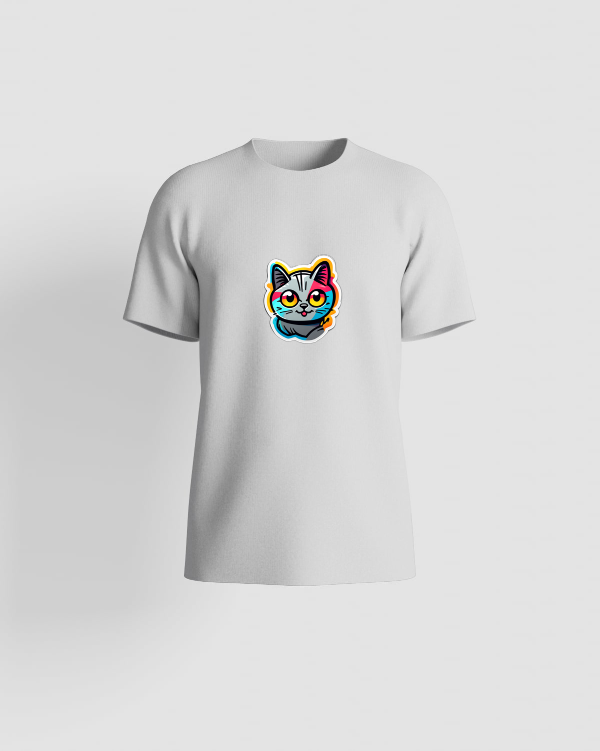 T-shirt, personnalisable, 100 % coton, Blanc