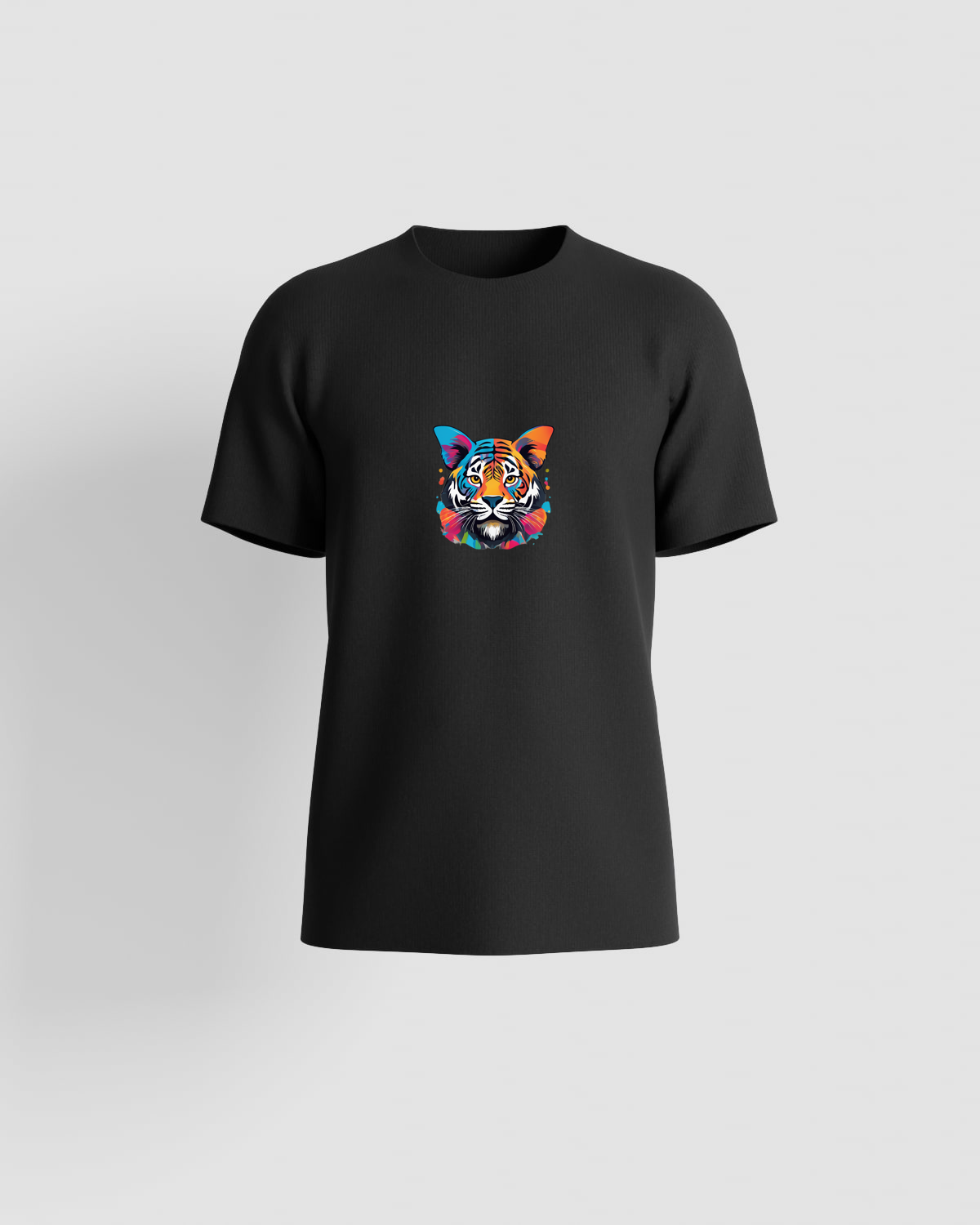 T-shirt, personnalisable, 100 % coton, Noir 0