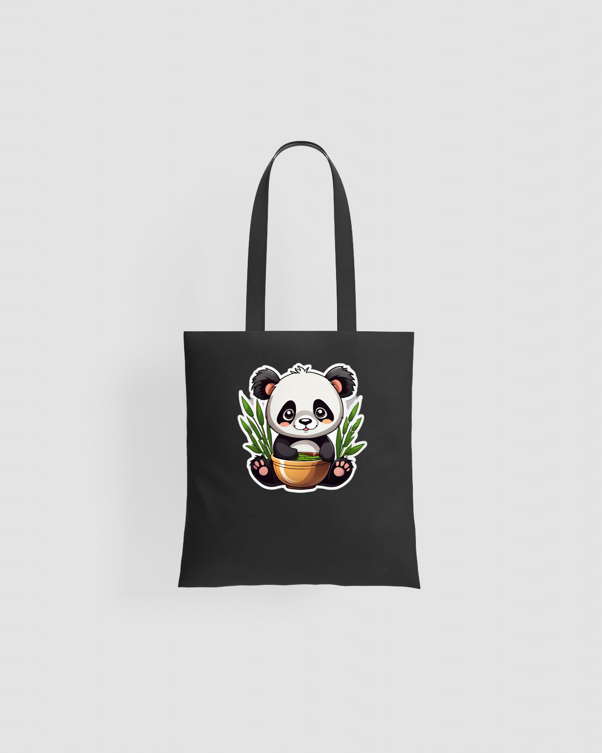 Tote bag, personnalisable, 100 % coton, Noir 0