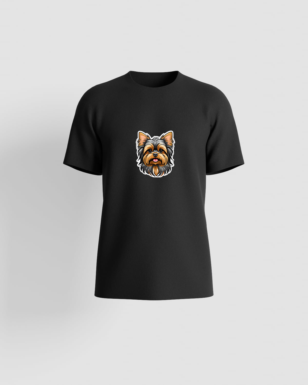 T-shirt, personnalisable, 100 % coton, Noir 0