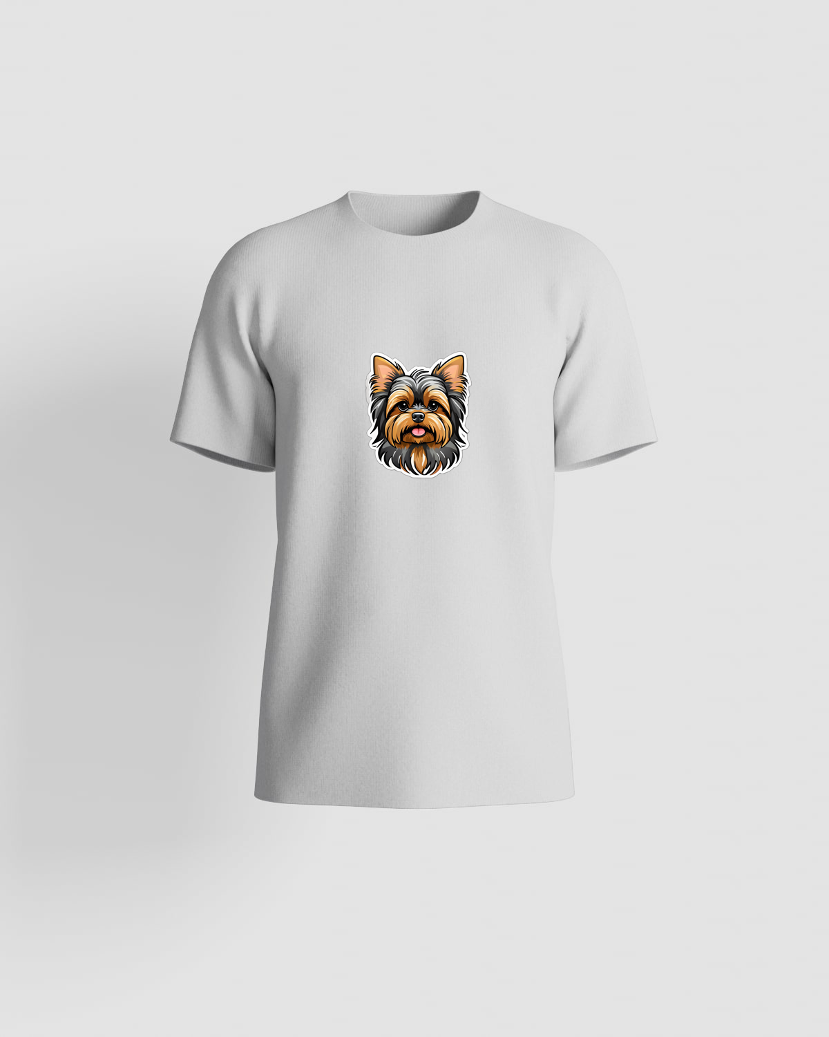 T-shirt, personnalisable, 100 % coton, Blanc