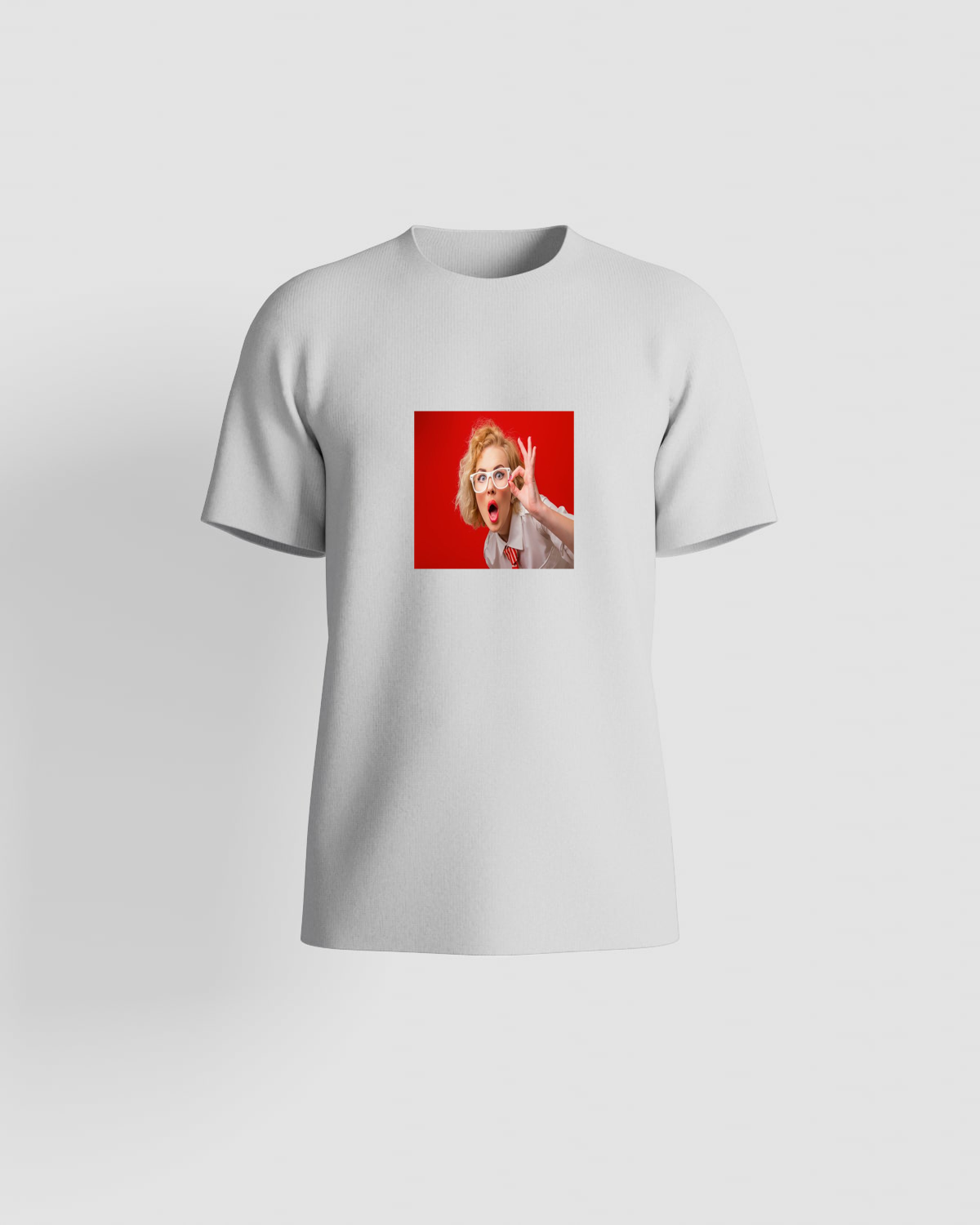 T-shirt, customizable, 100% cotton, unisex, White 0