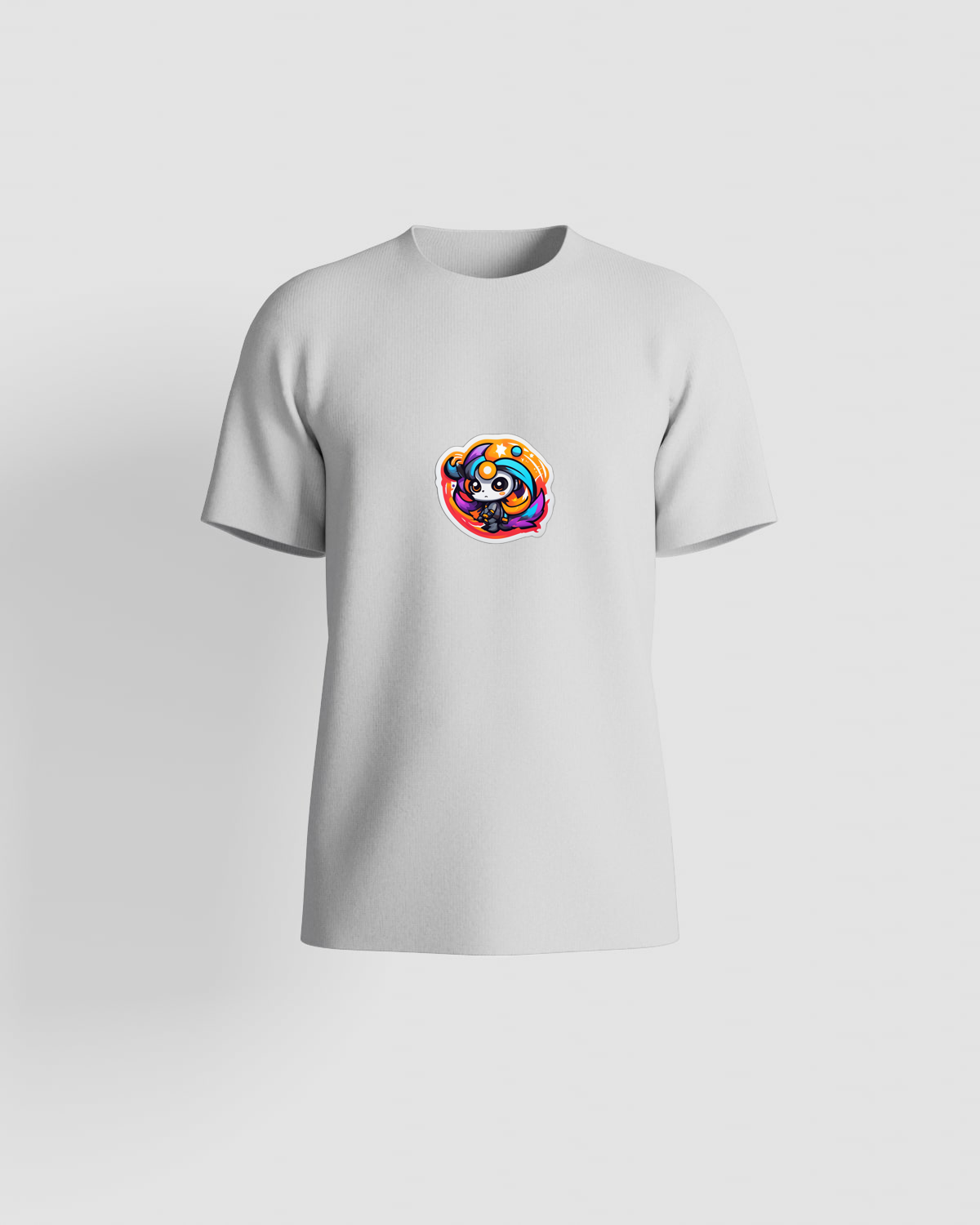 T-shirt, personnalisable, 100 % coton, Blanc