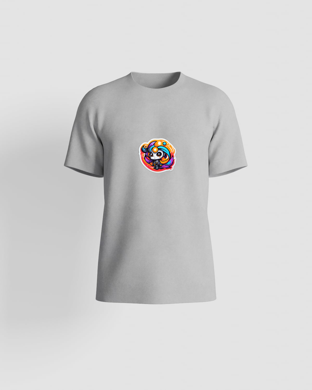 T-shirt, personnalisable, 100 % coton, Gris 0