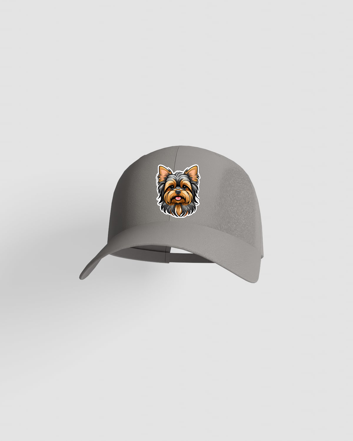 Casquette, personnalisable, 100 % coton, Gris