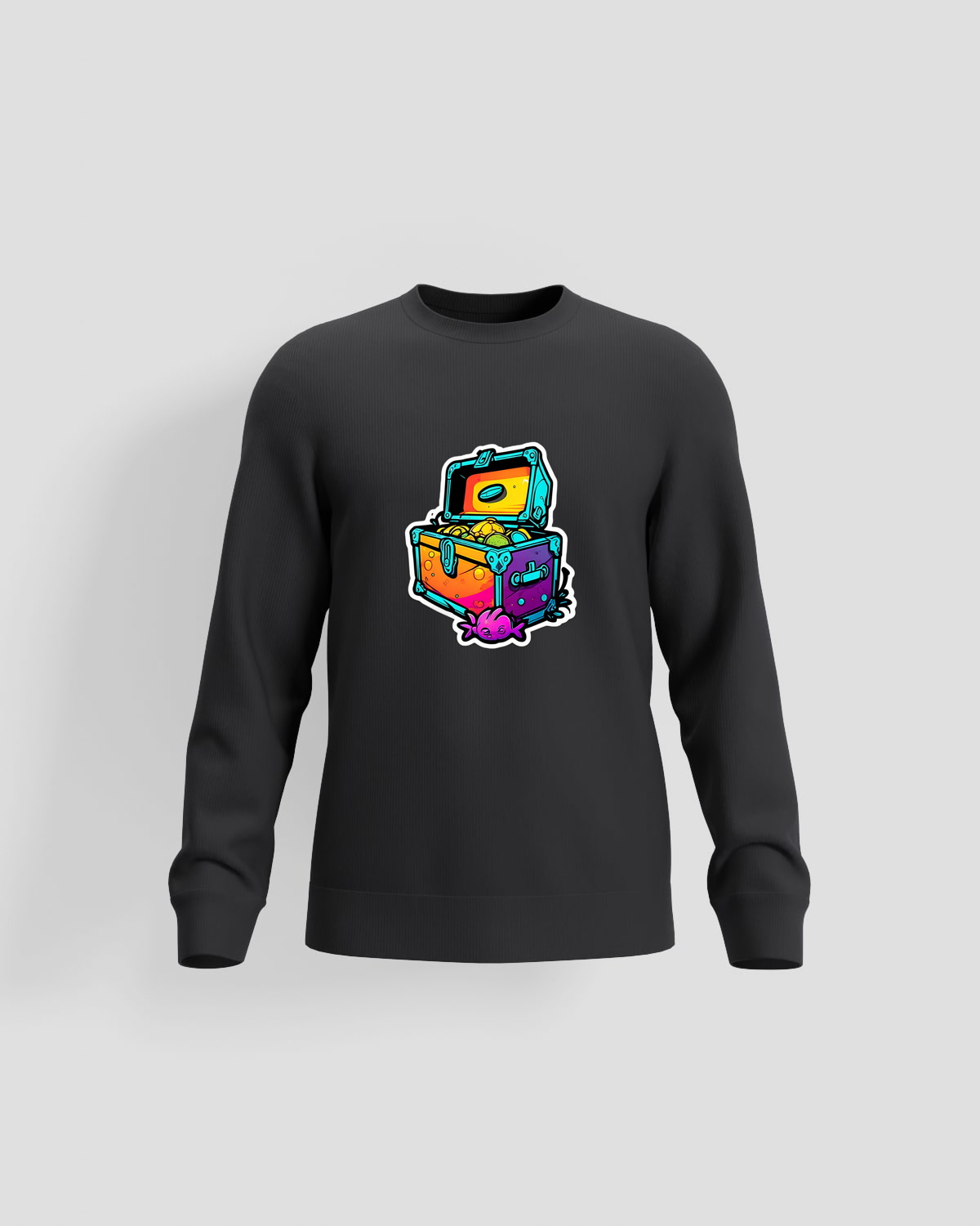 Hoodie, customizable, 80% cotton, Black